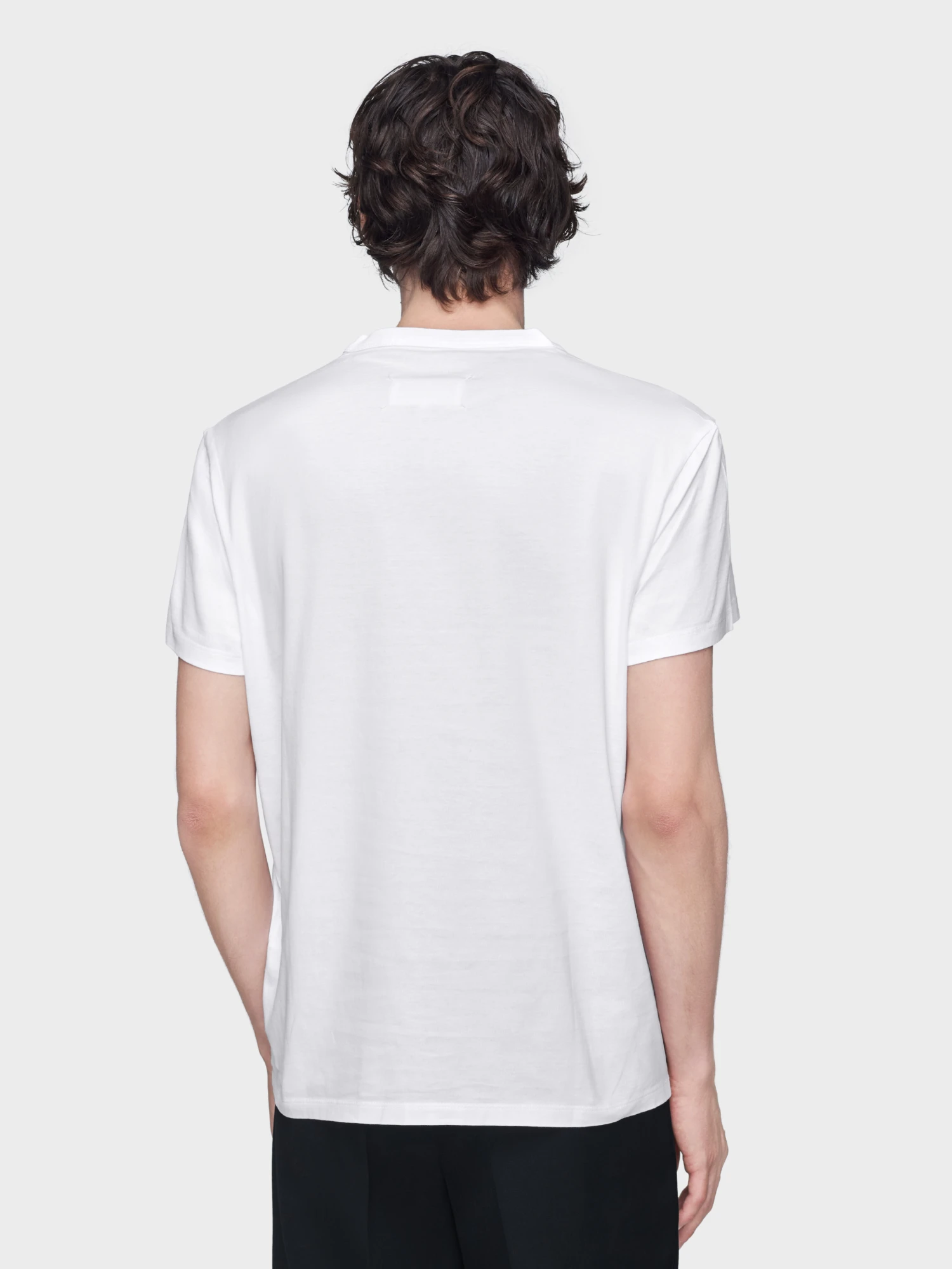 Футболка Maison Margiela Distorted Logo White