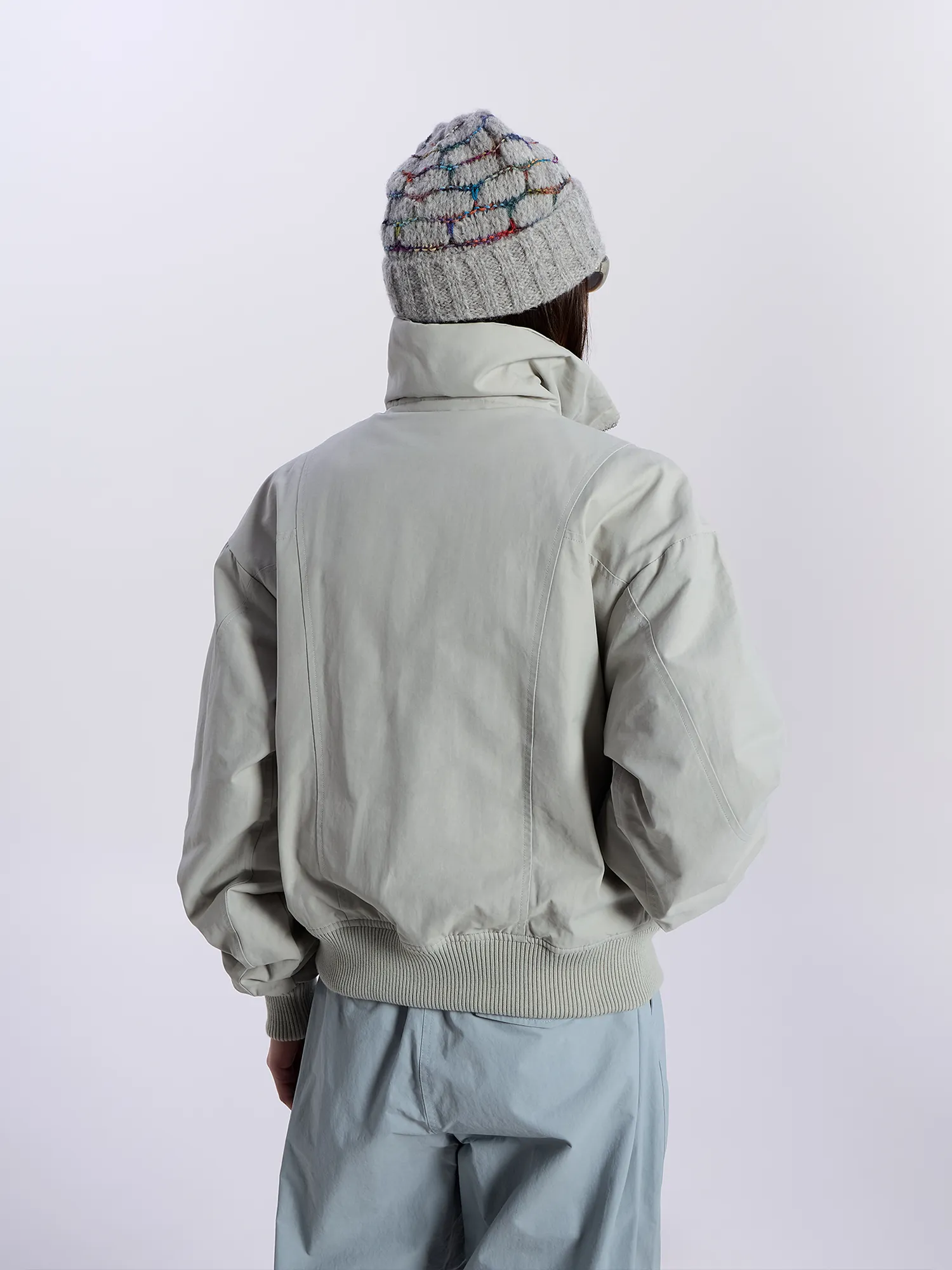 Бомбер Han Kjøbenhavn Padded Bomber Light Grey