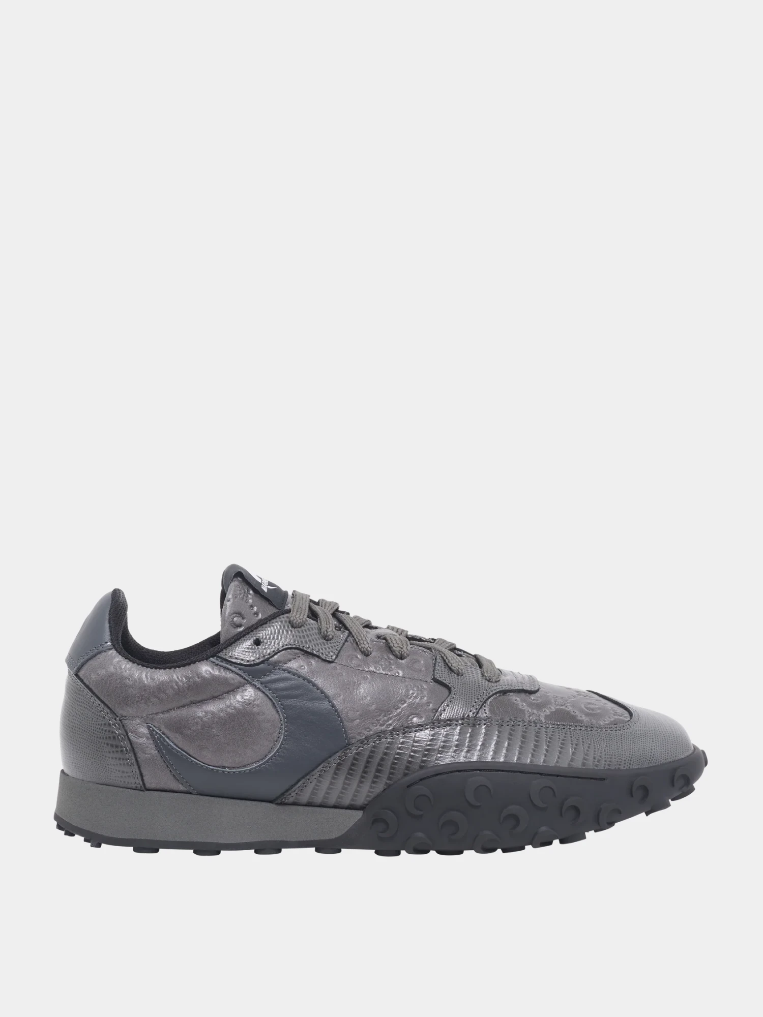Кроссовки Marine Serre Lizard Printed MS Rise Anthracite