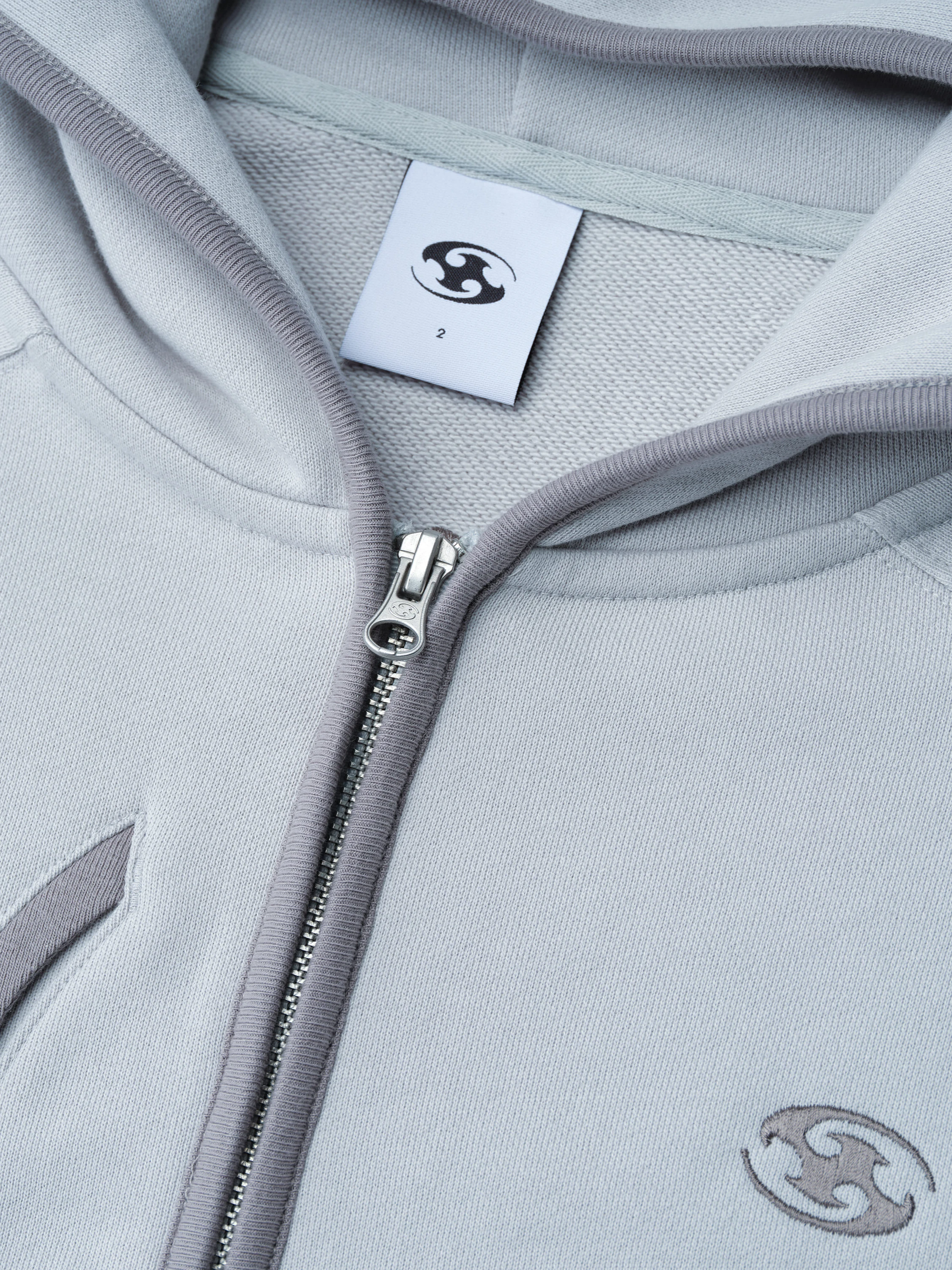Зип-худи SAN SAN GEAR Hoodie Zip-Up Grey