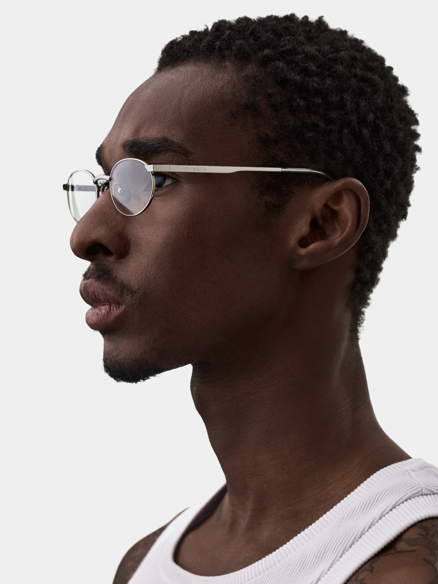 Очки Studio Slow X FAKOSHIMA McLovin Silver Clear