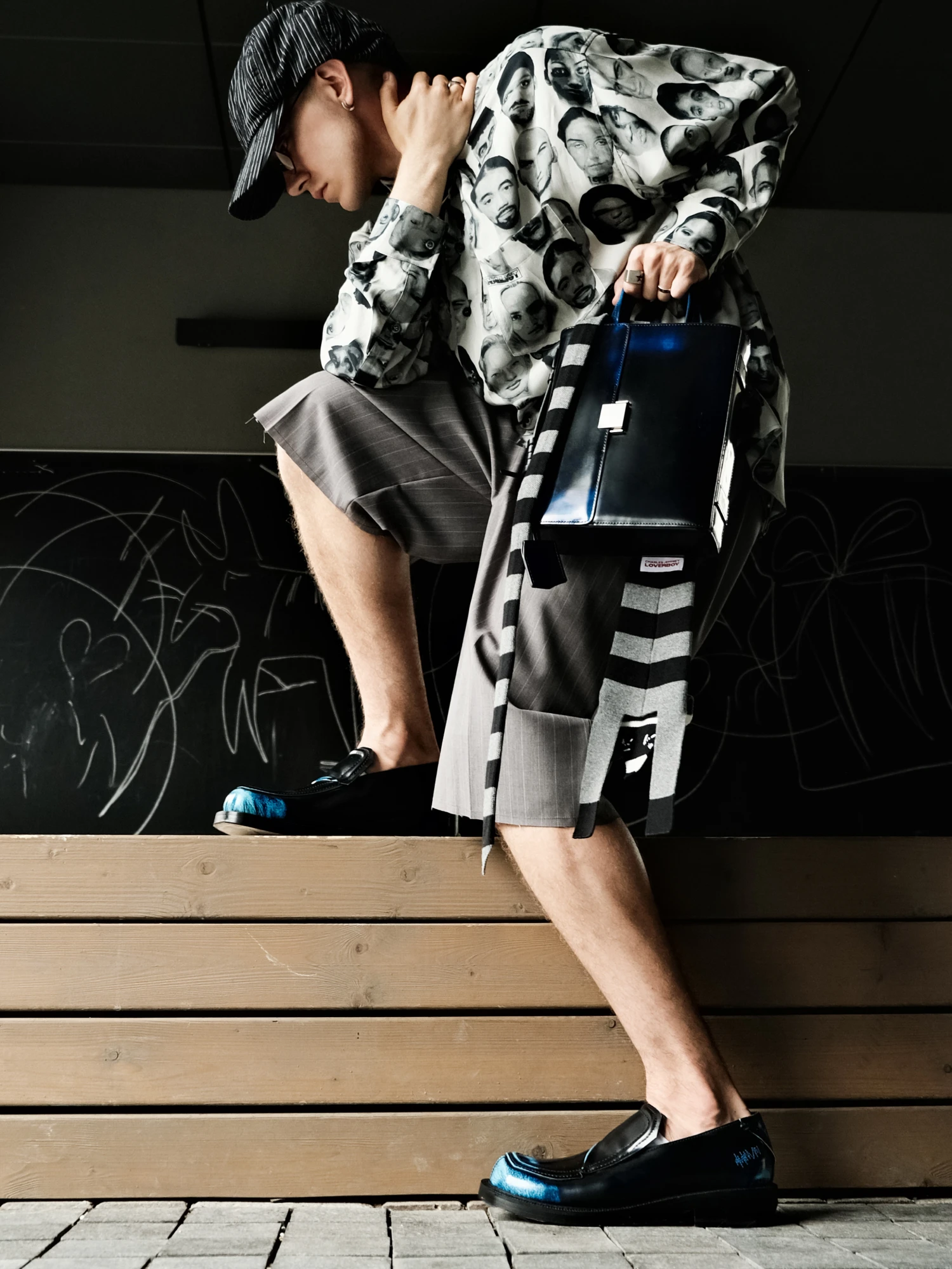 Кепка ADERERROR Cap Product. 122 Black