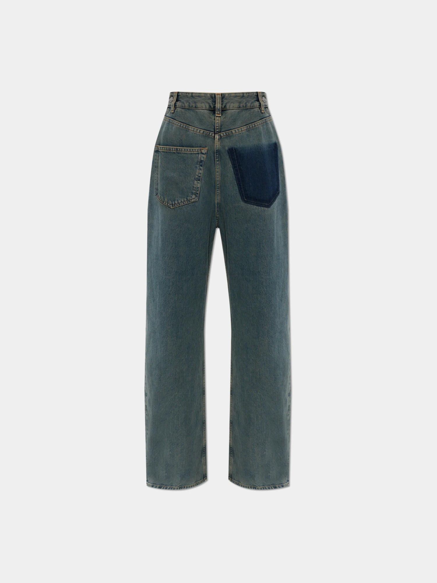 Женские джинсы MM6 Maison Margiela Back to Back Grey