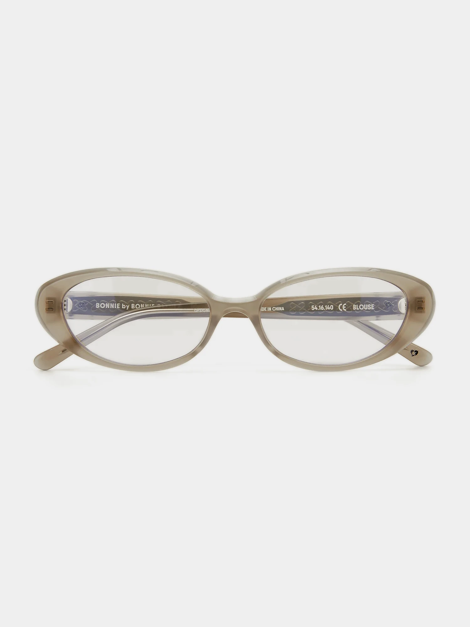 Очки Bonnie Clyde Blouse Grey & Clear Lens