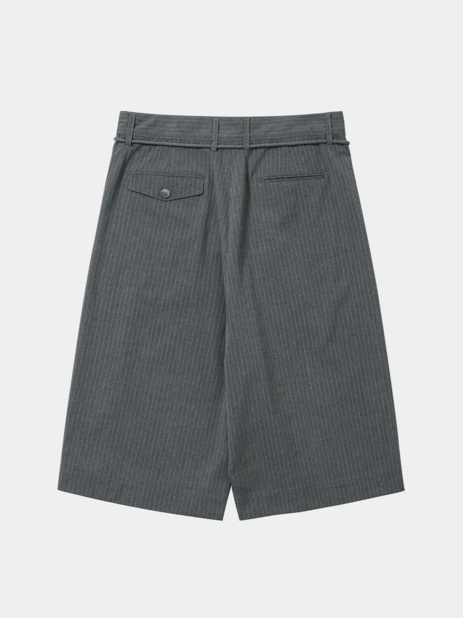 Шорты AJOBYAJO One Tuck Stripe Bermuda Grey