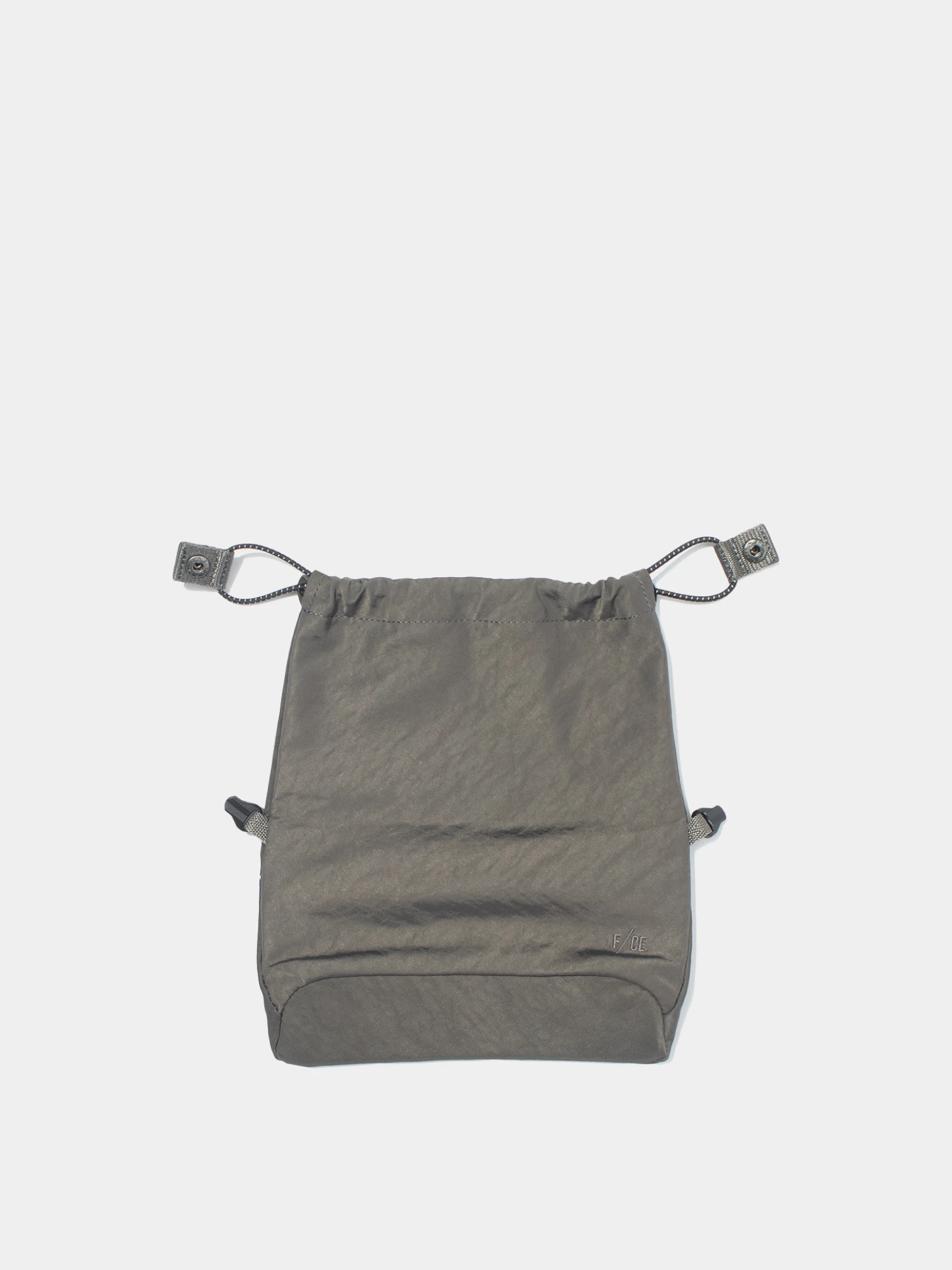 Сумка F/CE. Textured Twill Drawstring Sacoche Charcoal
