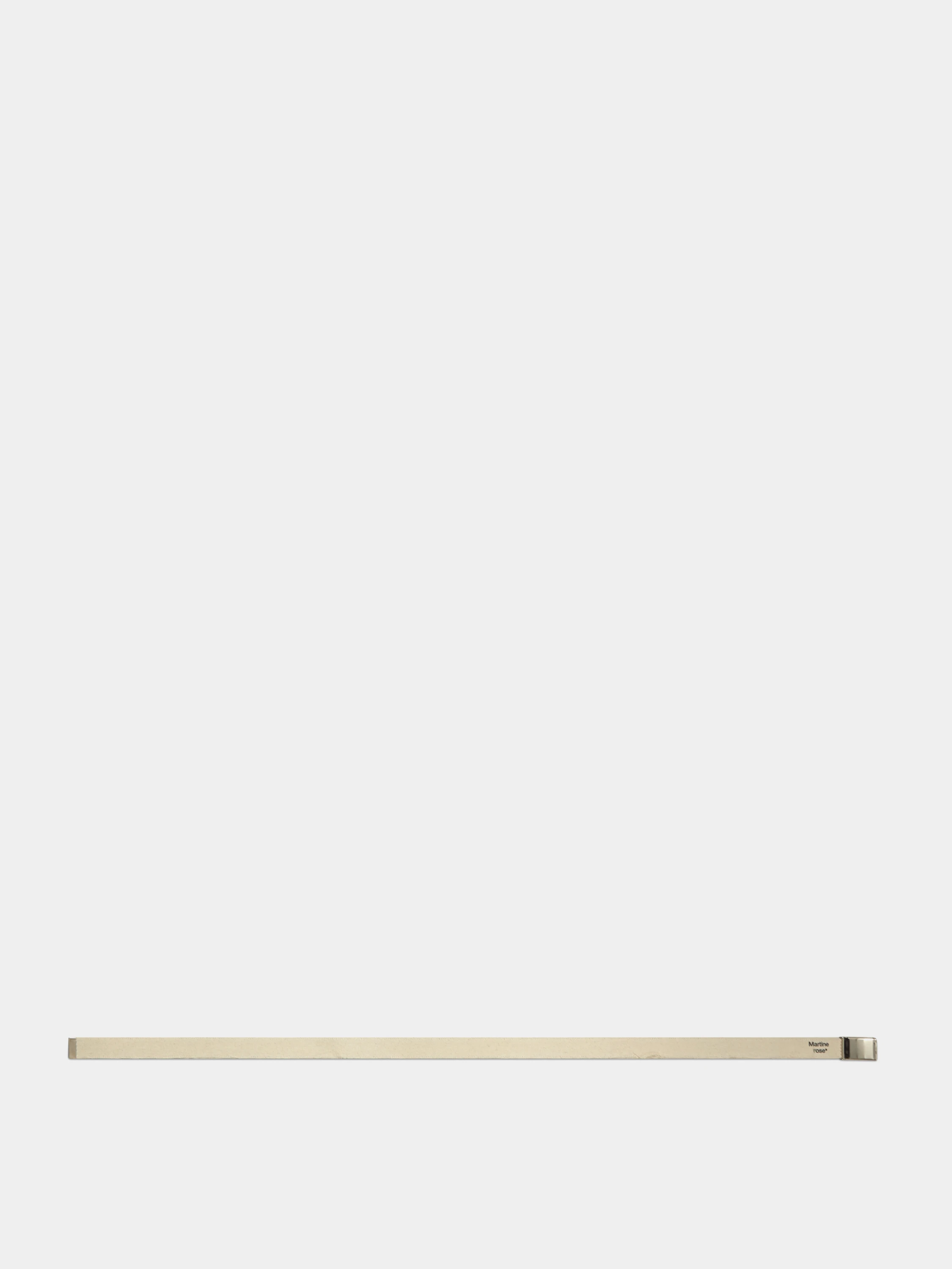 Ремень Martine Rose Canvas Belt Cream
