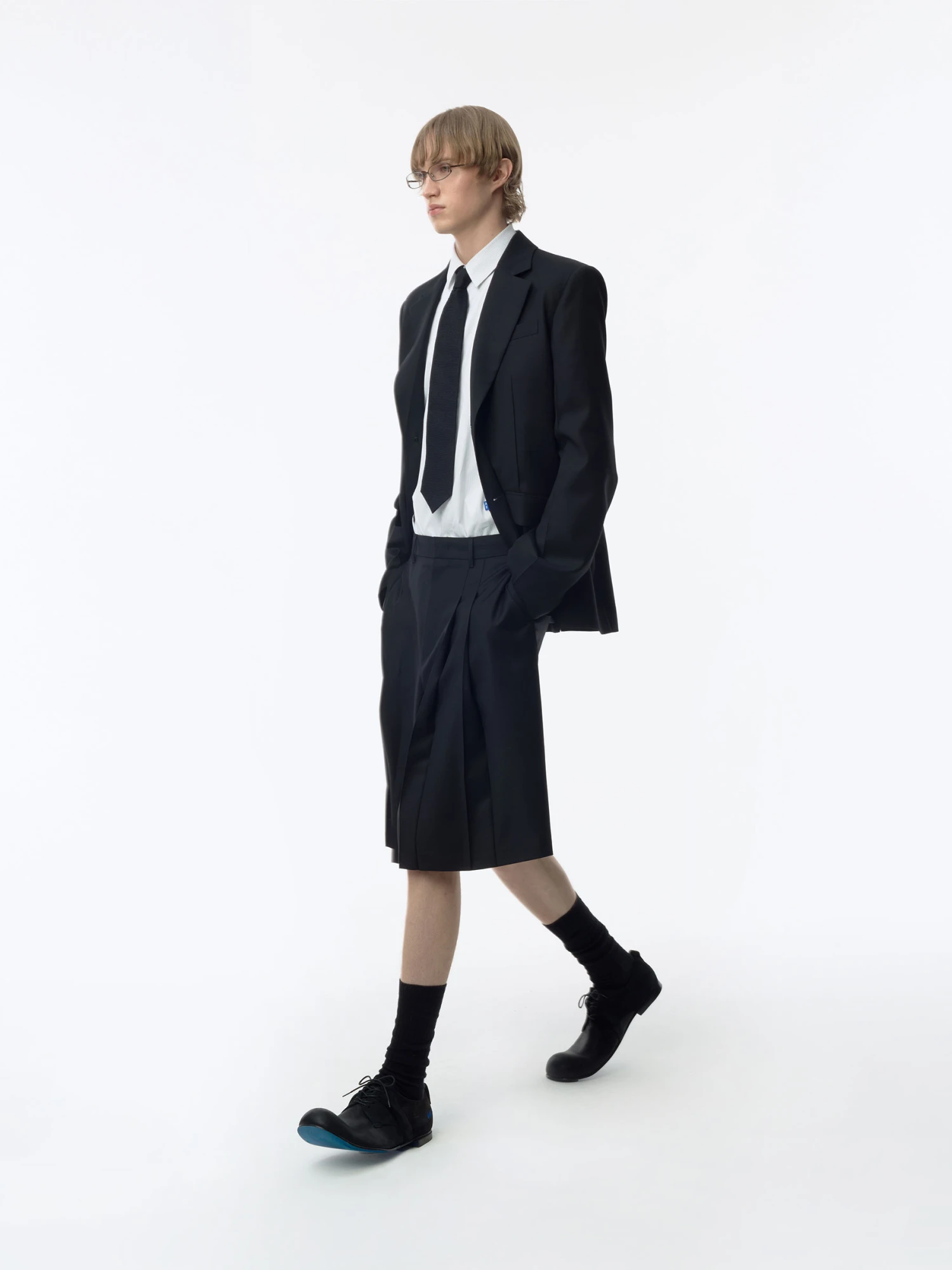 Шорты ADERERROR Sig; BK Tag 02 Black