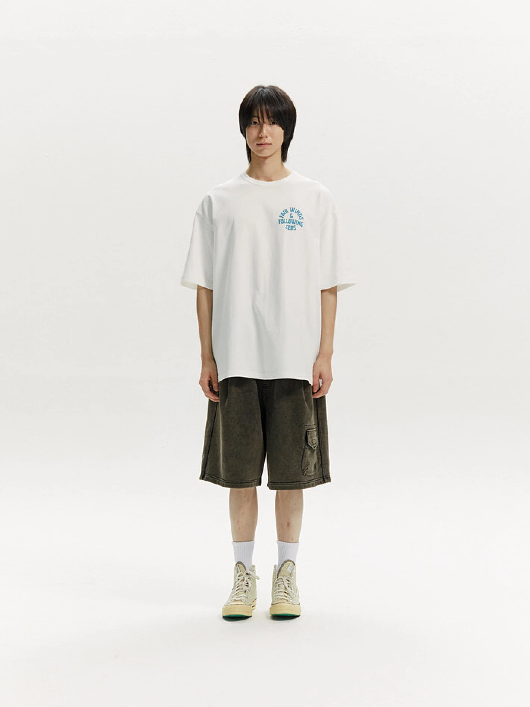 Шорты FrizmWORKS Pouch Pocket Sweat Black Brown