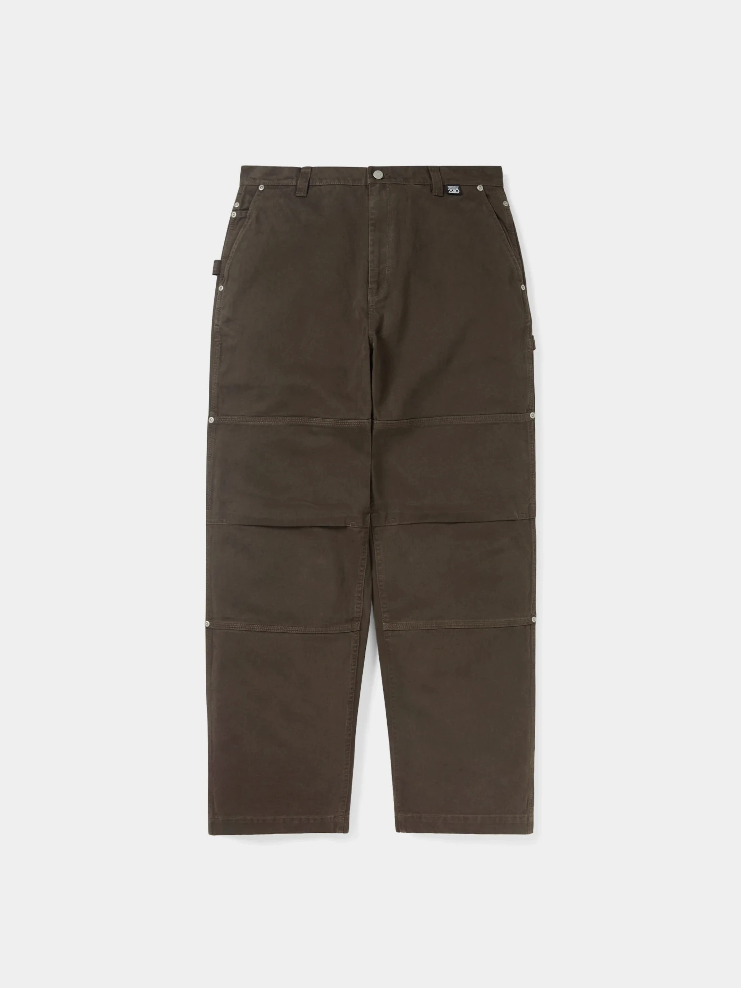 Брюки thisisneverthat Paneled Pant Brown