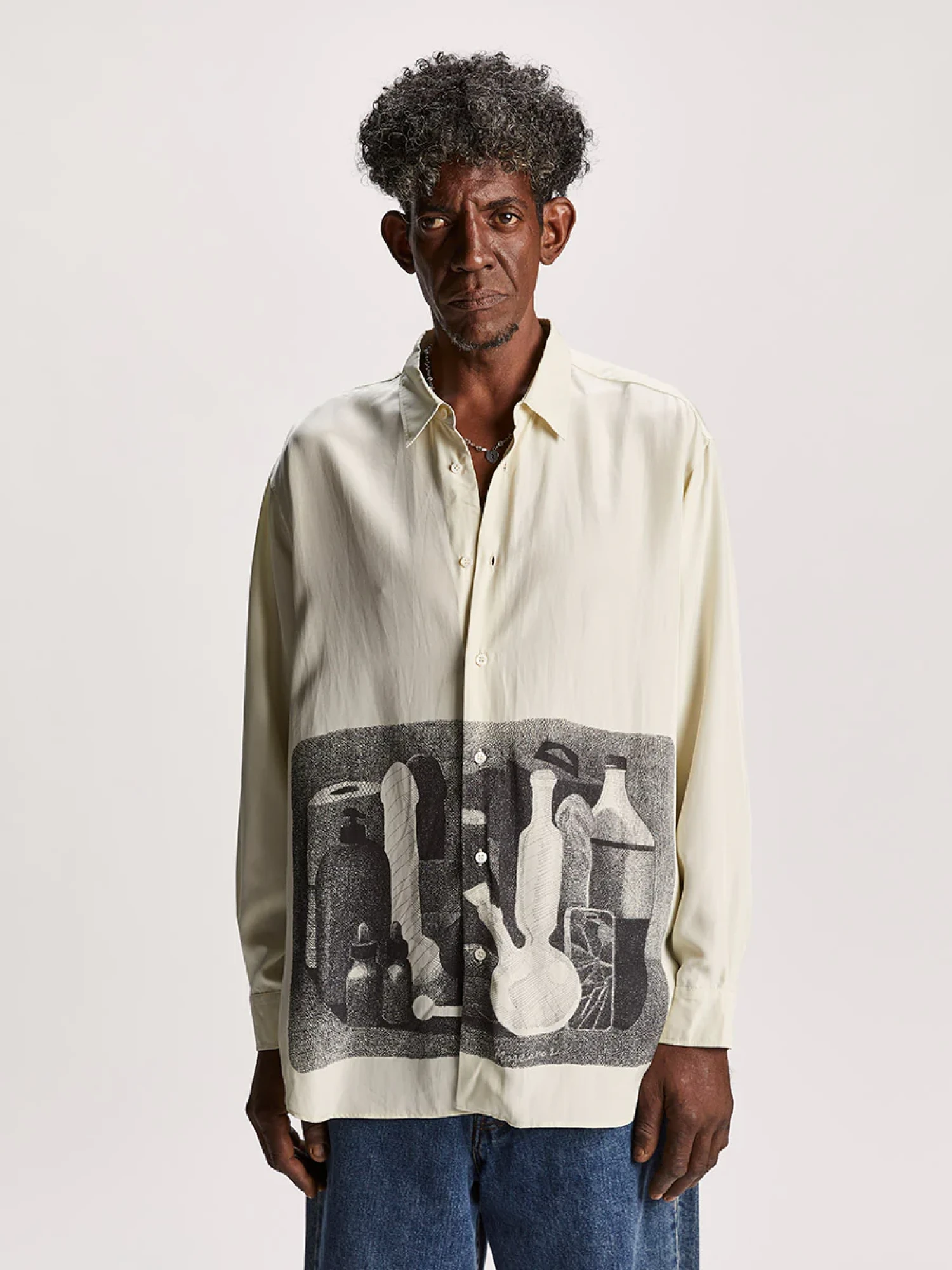 Рубашка Magliano Morandi Silk White