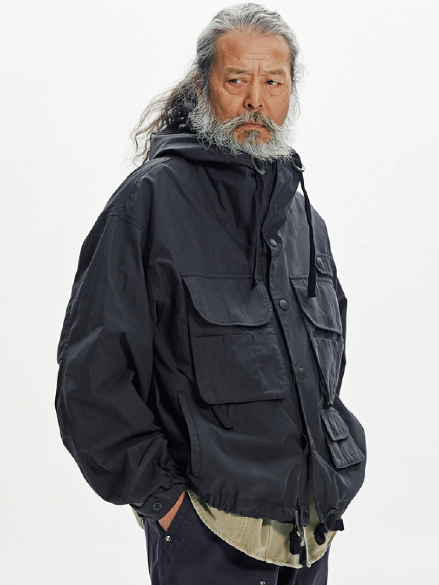 Парка FrizmWORKS Wading Hooded Parka Black