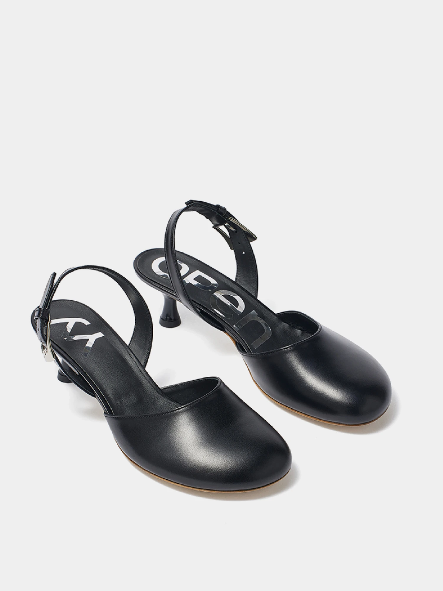 Женские туфли OPEN YY Bun Slingback Black