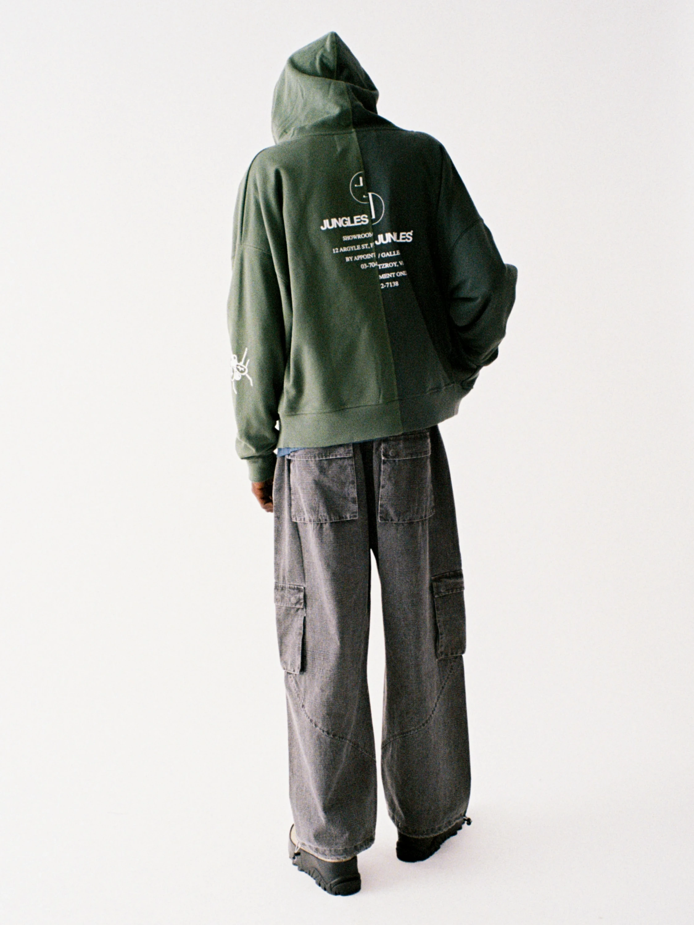 Зип-худи Jungles Jungles Appointment Only Split Green