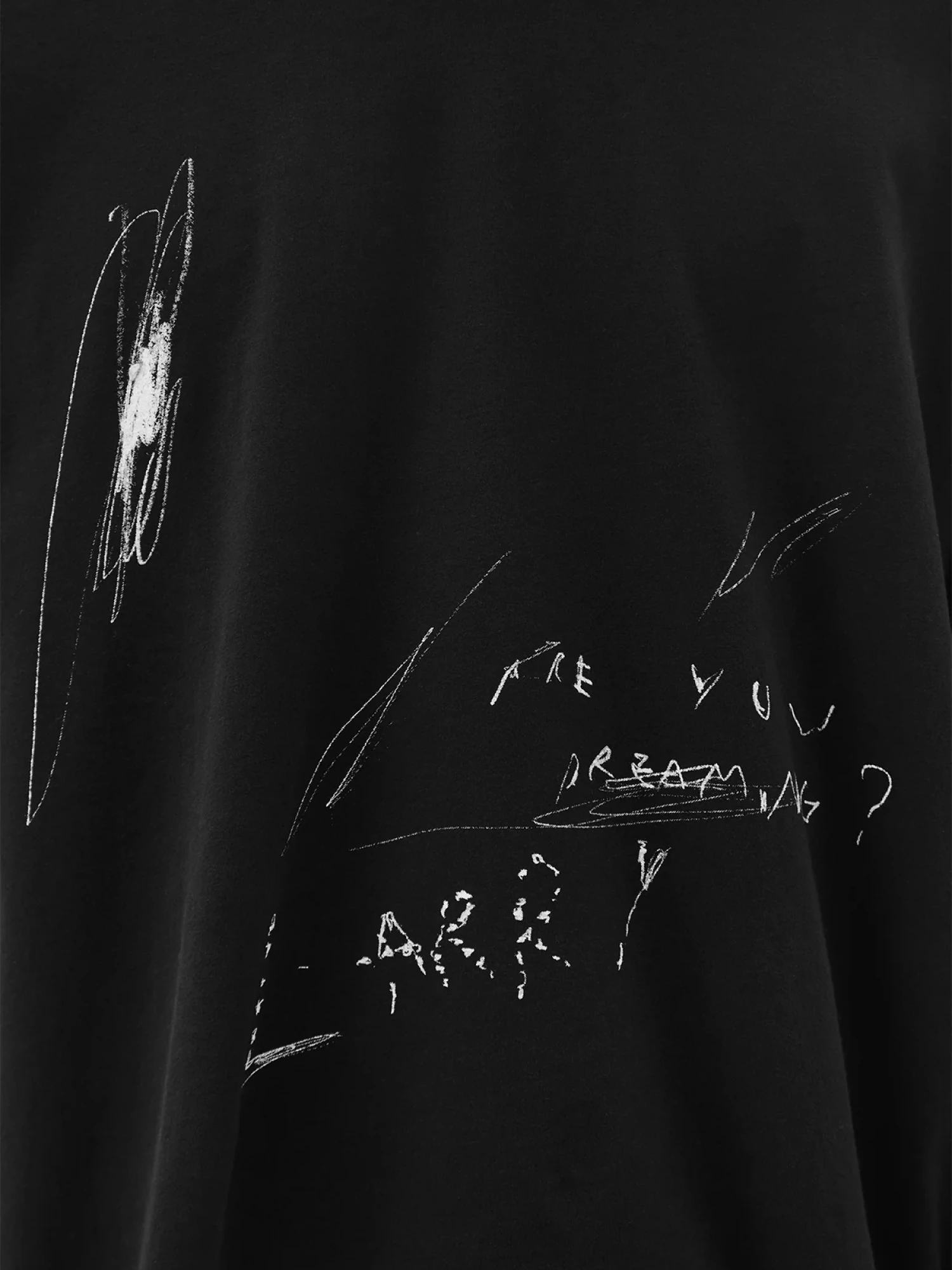 Лонгслив Ann Demeulemeester Emil Are You Dreaming Black