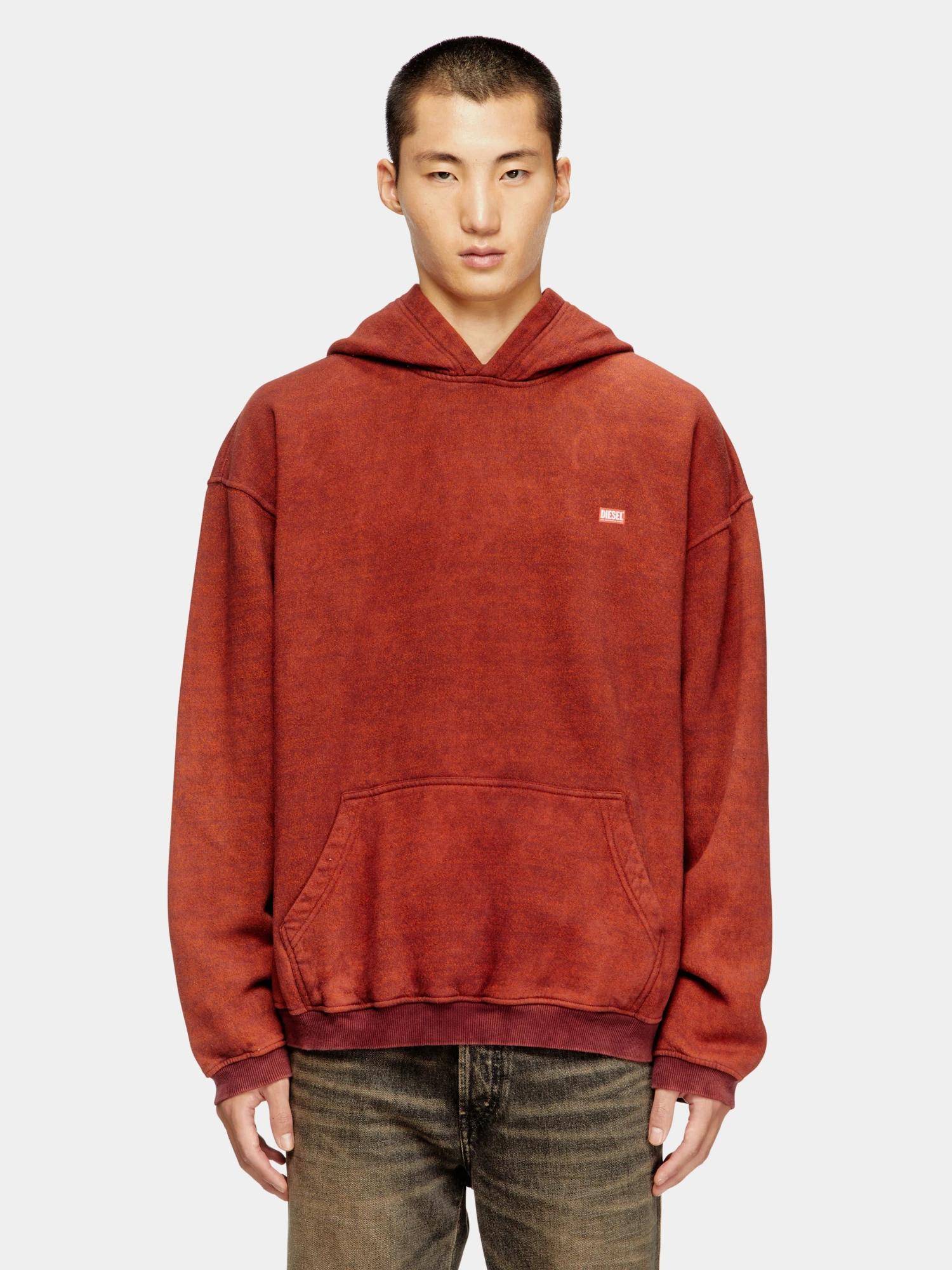 Худи Diesel S-Kai Felpa Red