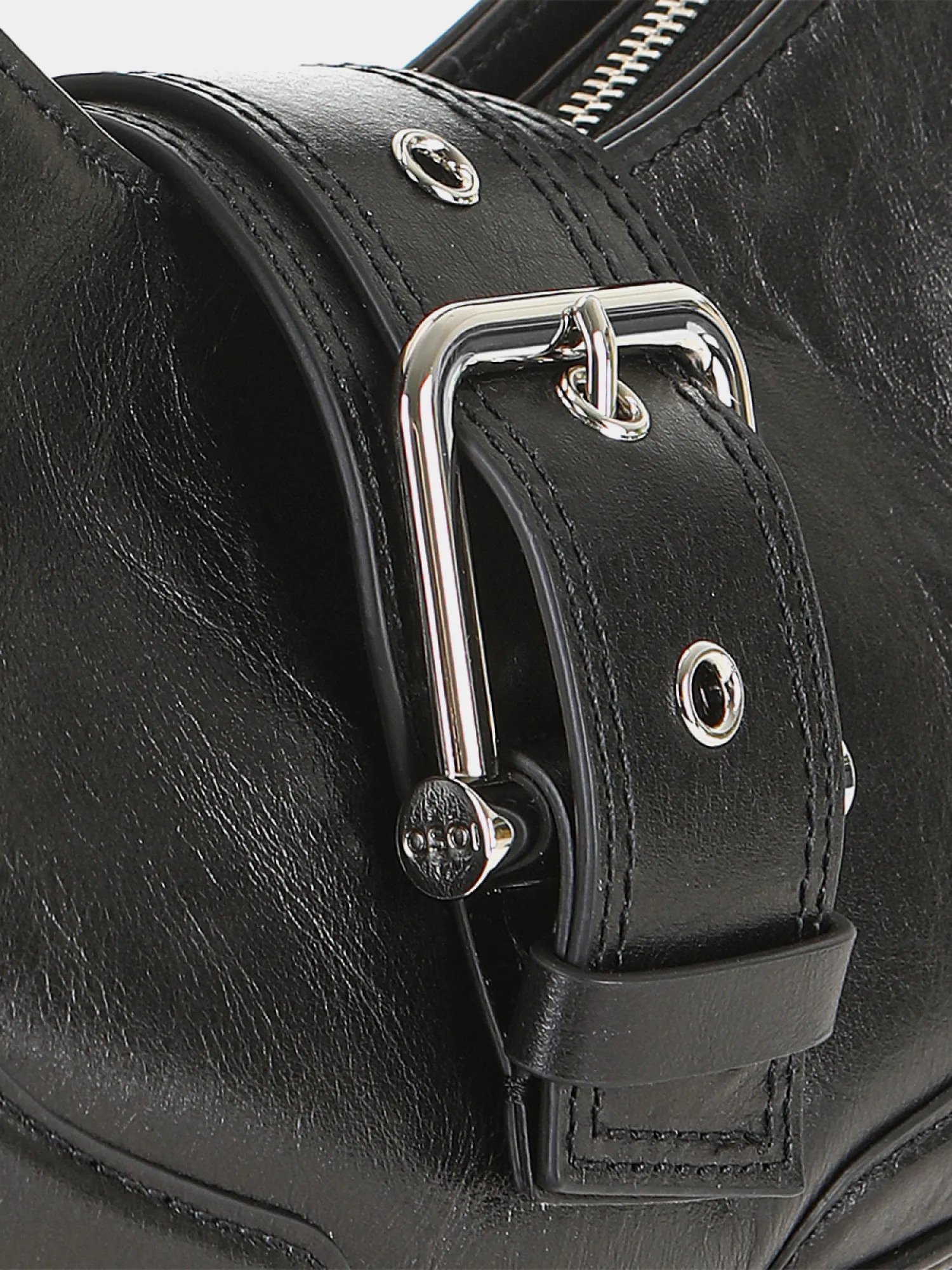 Сумка OSOI Hobo Brocle Stone Black