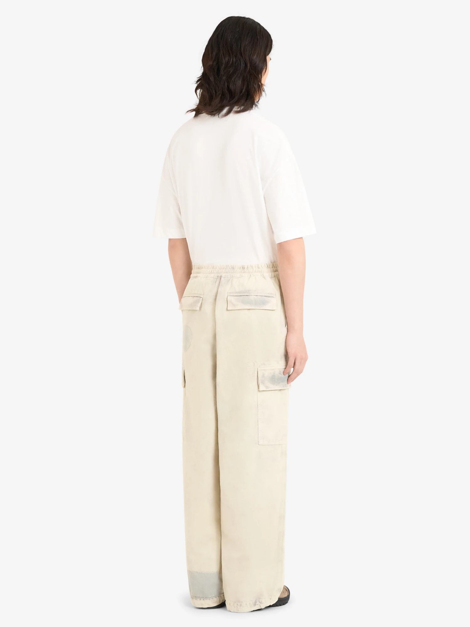 Брюки Études Loose Cargo Ripstop Sage