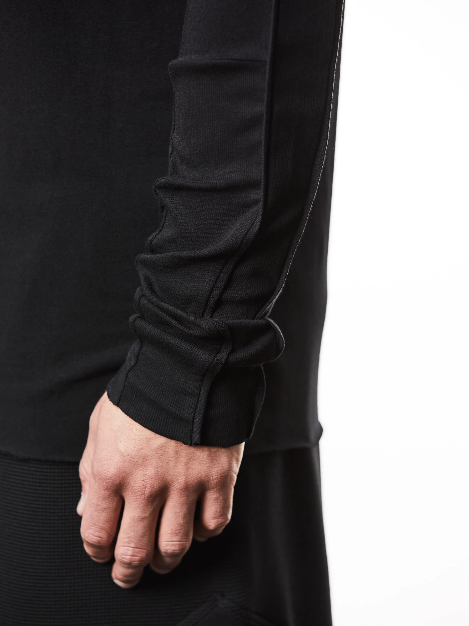 Лонгслив thom/krom M TS 844 Black