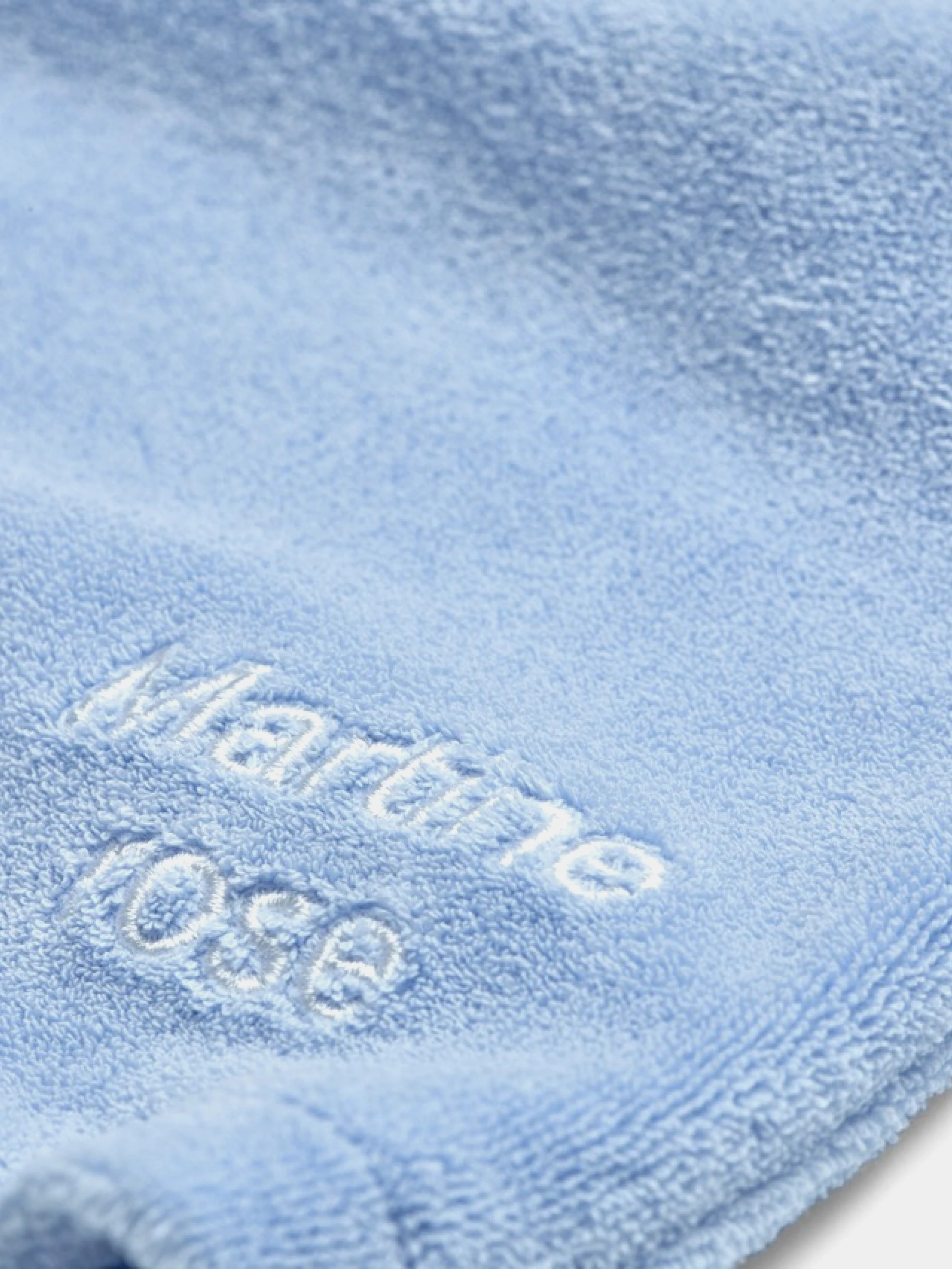 Шорты Martine Rose Logo Short Pale Blue