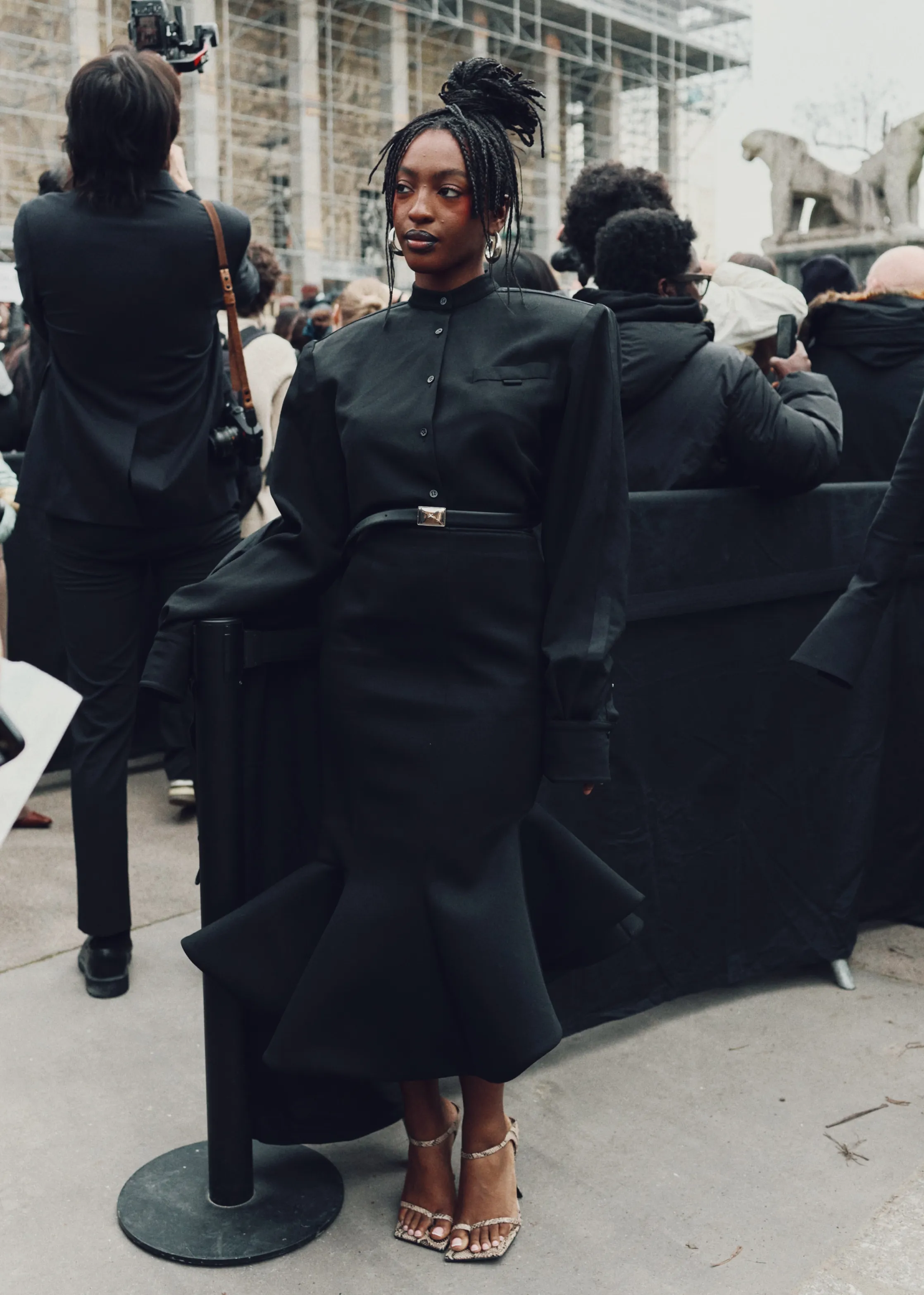 В ожидании Mugler FW’26: гости у Дворца Порт-Доре
