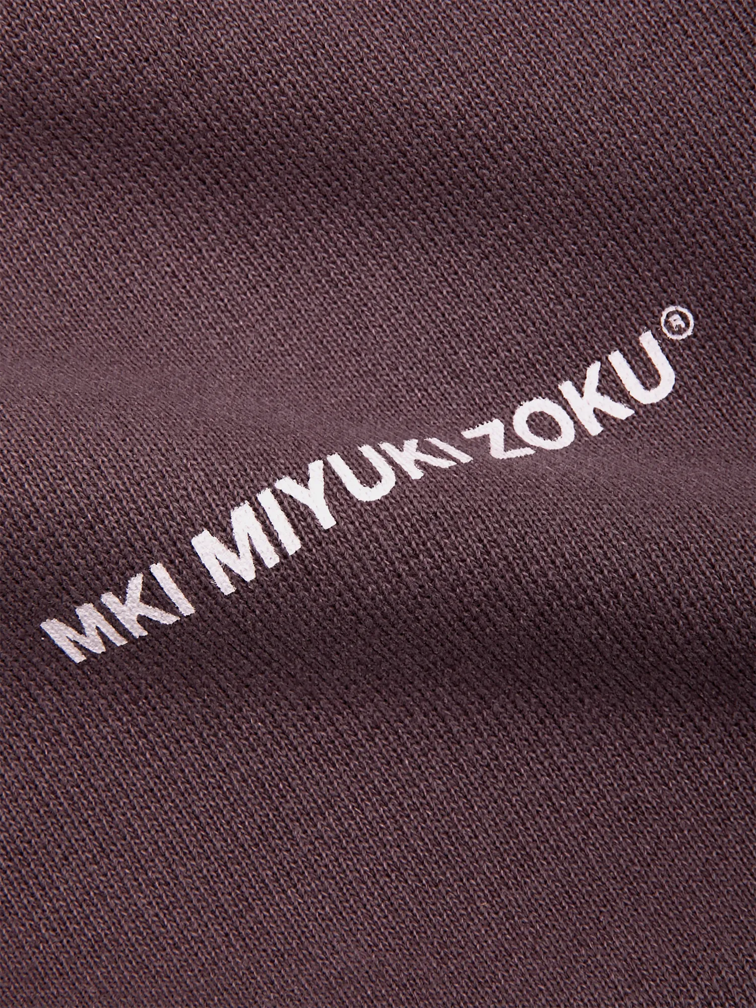 Брюки MKI MIYUKI ZOKU Uniform Wide Joggers Pigment Raisin
