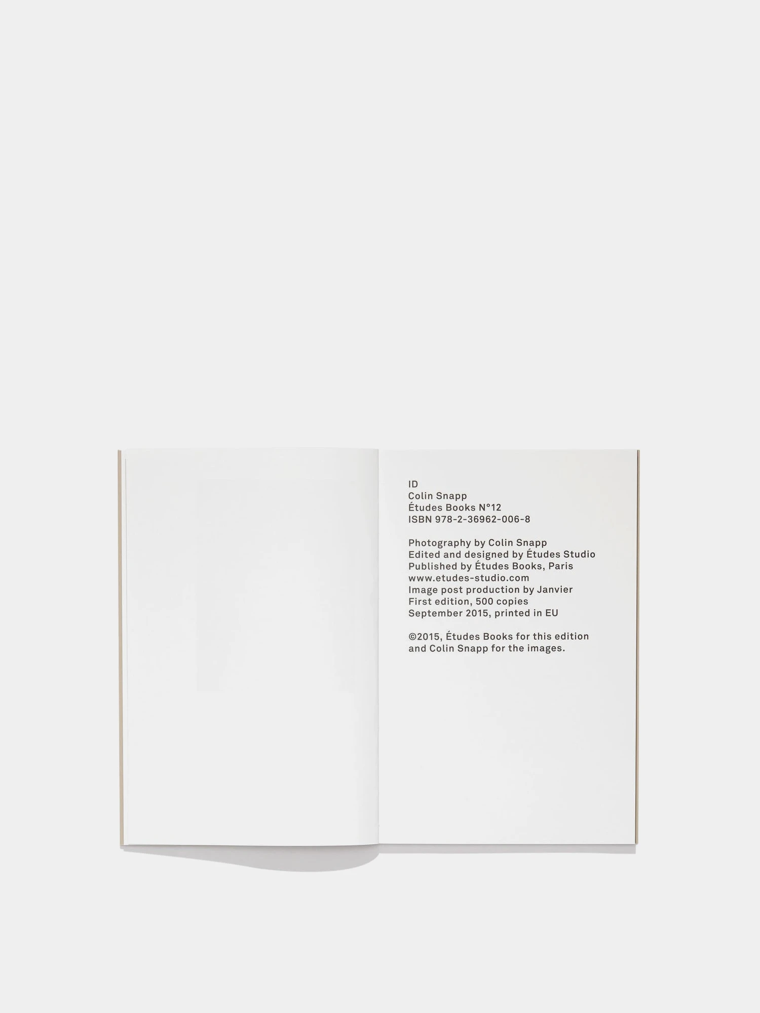 Книга Études ID