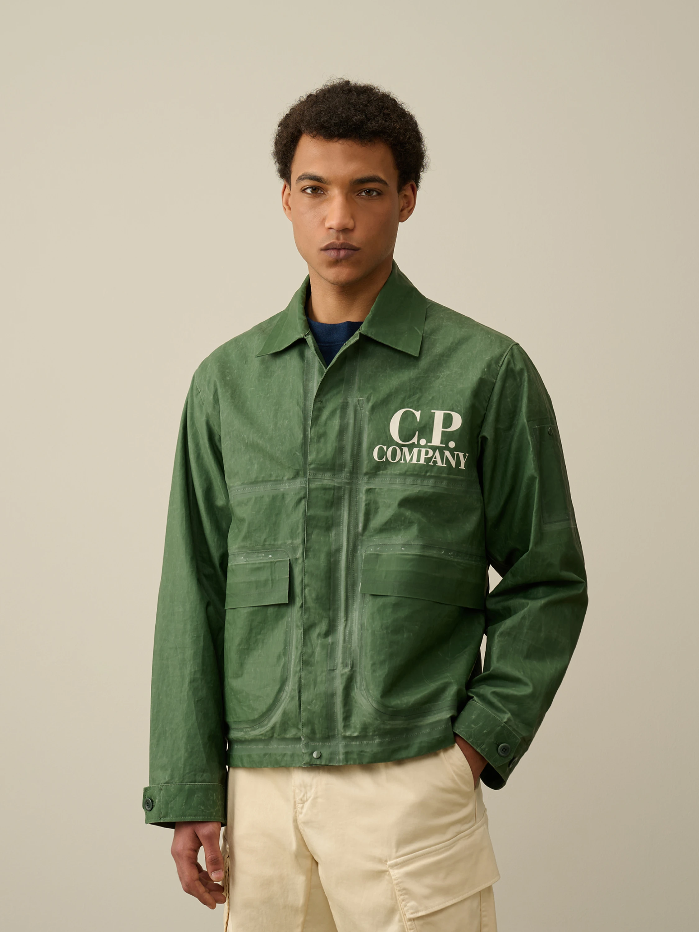 Овершот C.P. Company TOOB-Two Jacket Duck Green