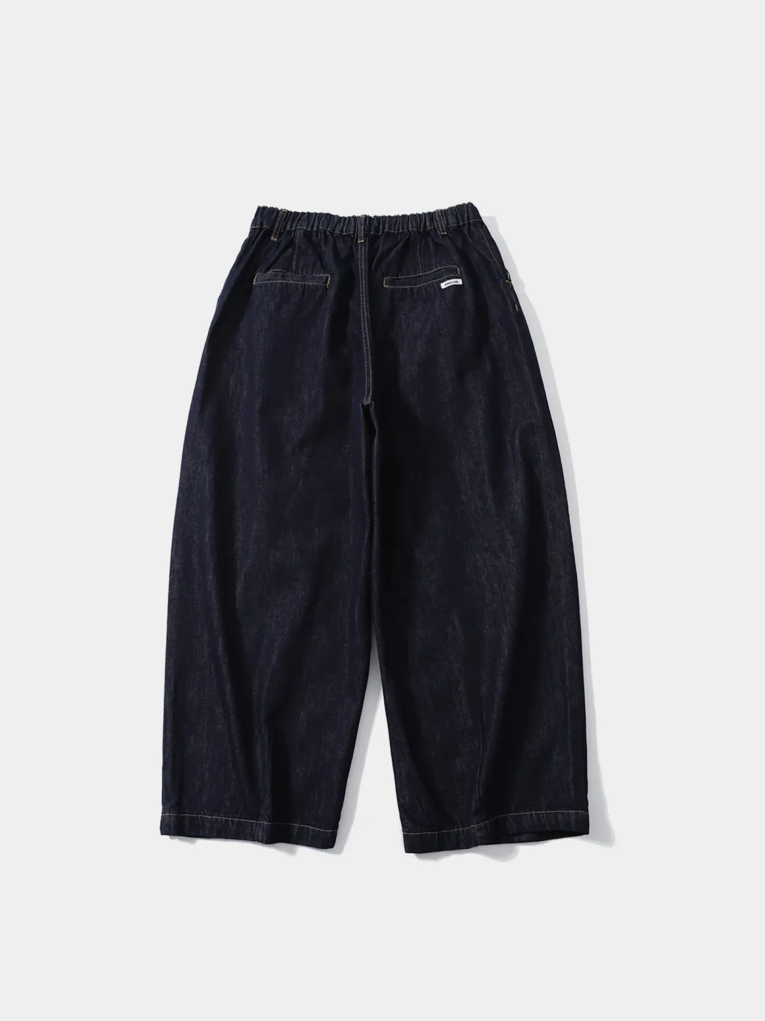 Джинсы ANGLAN Long Tuck Wing Balloon Denim Indigo