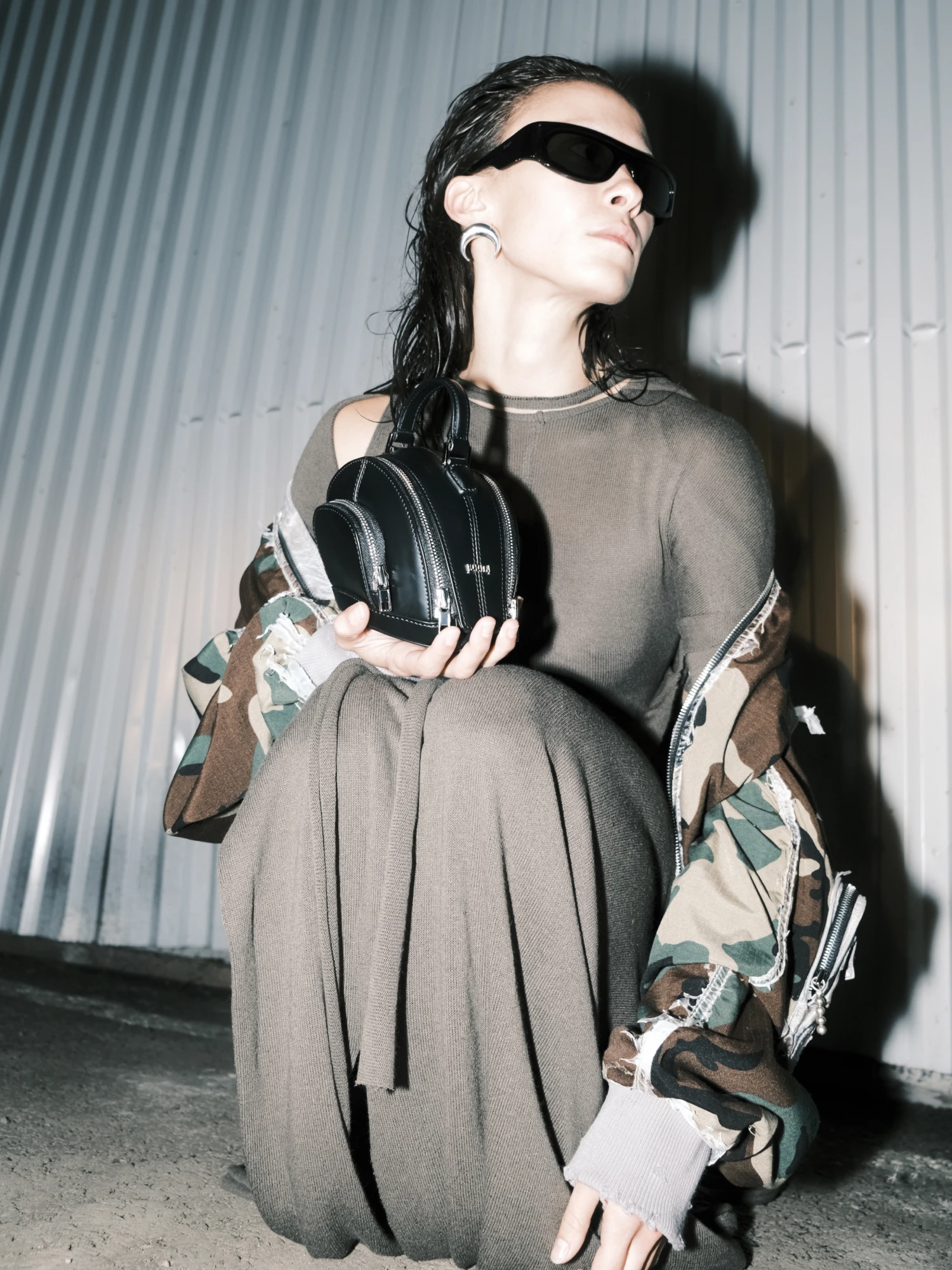 Сумка JUUN.J Monster Mini Bag Black