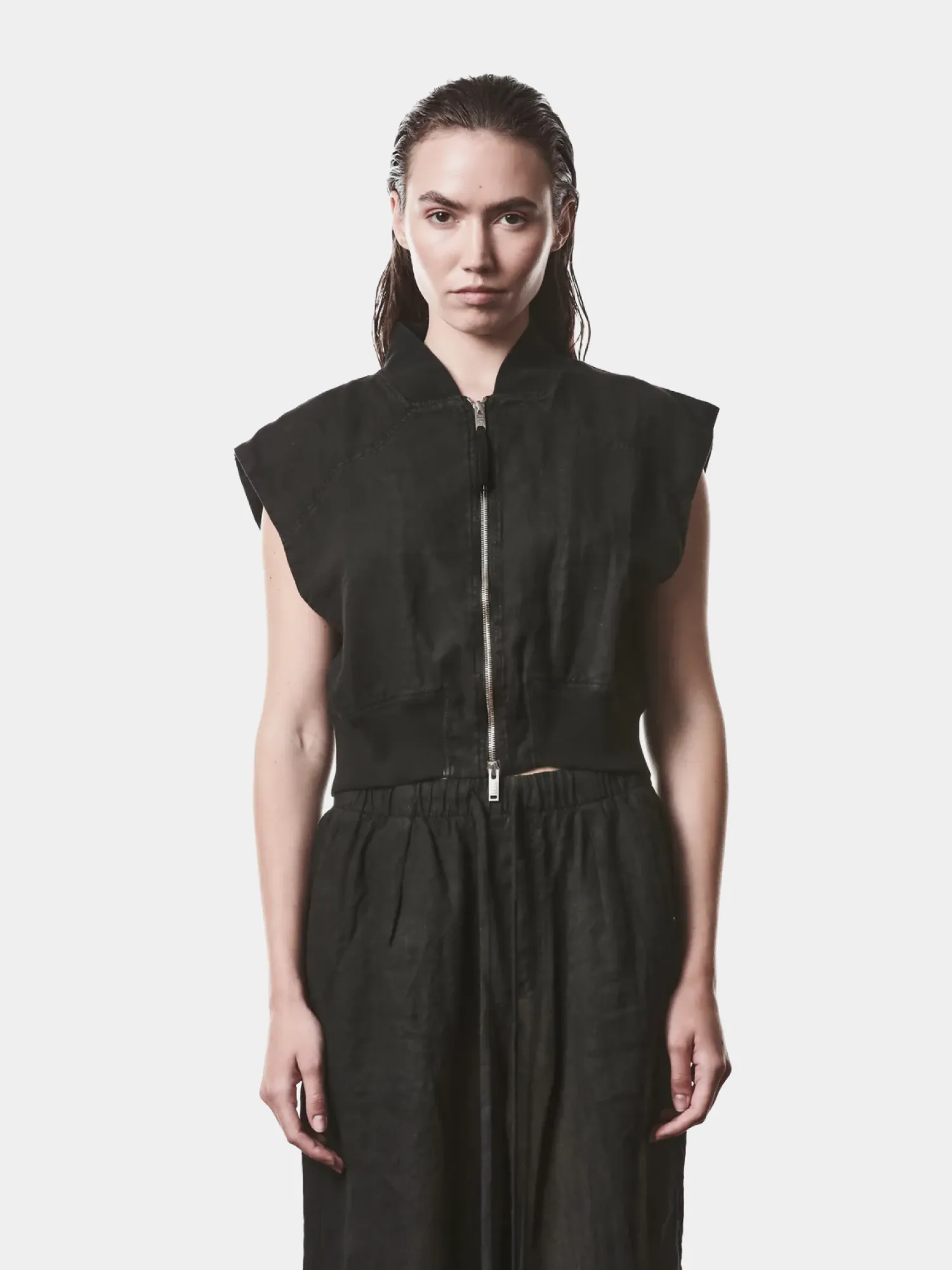 Женский жилет thom/krom W J 219 Black