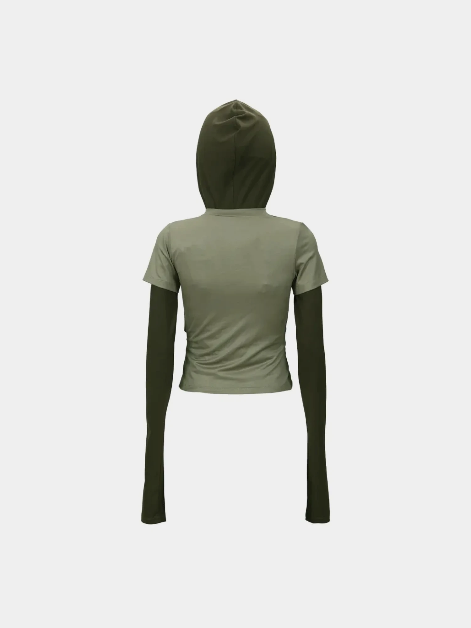 Женское худи Andersson Bell Gathered Jersey Green