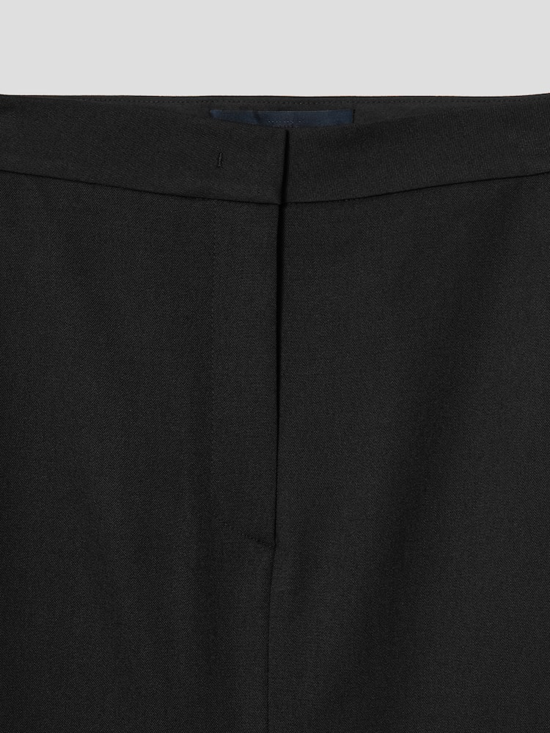 Женские брюки JUUN.J Hidden Pleats Wide Black