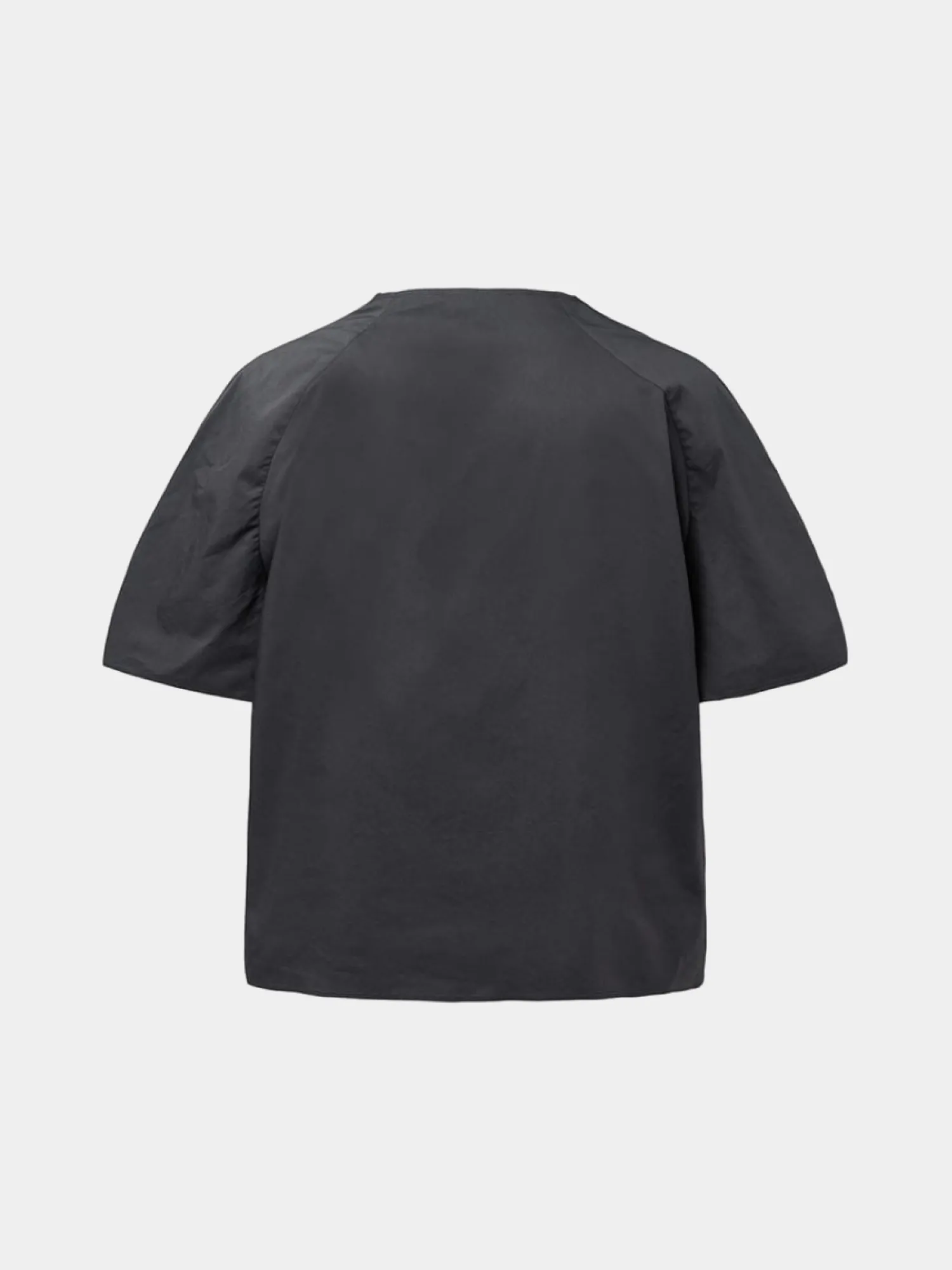 Топ AMOMENTO Raglan Cowl Neck Charcoal