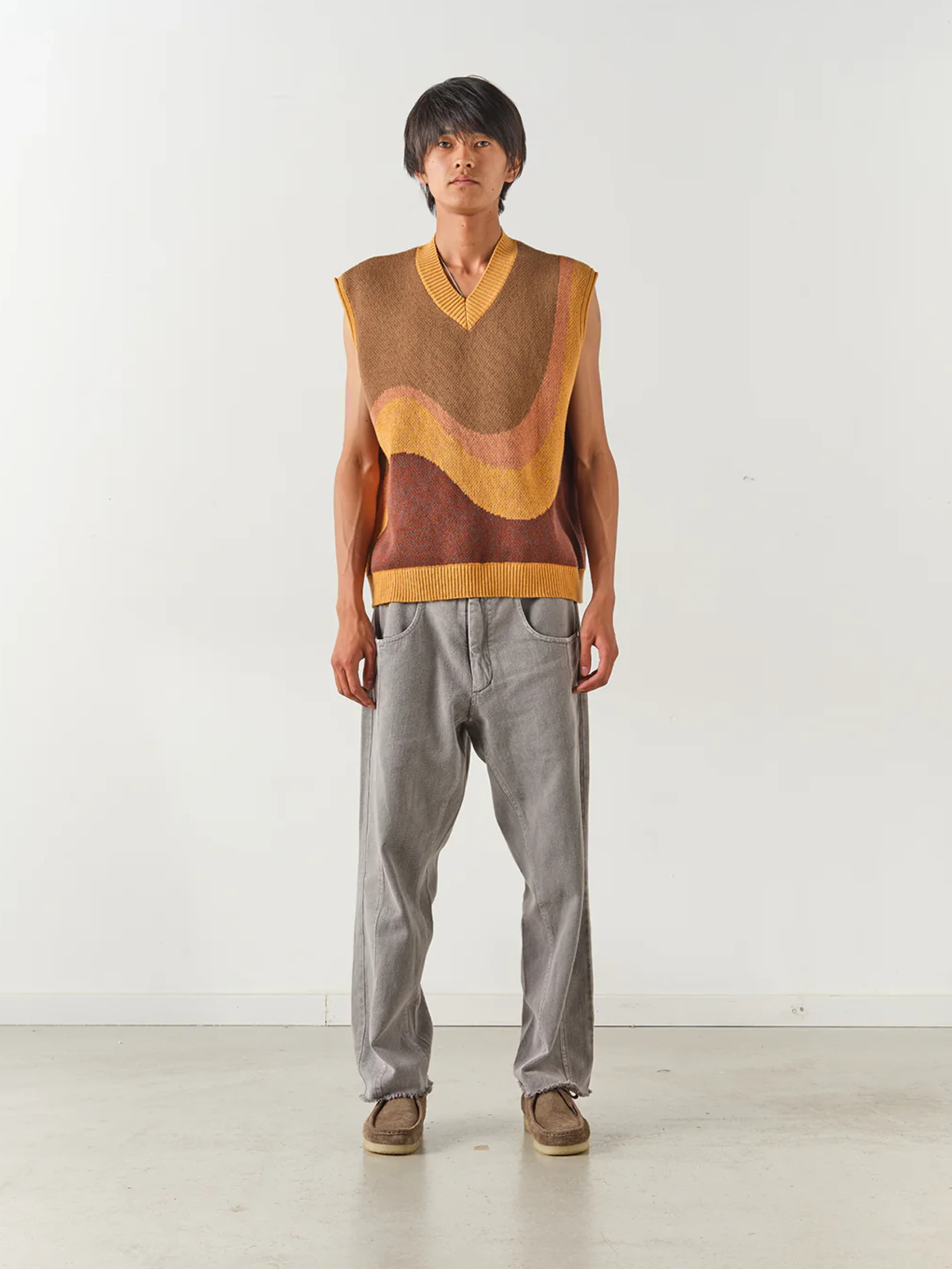 Жилет ACMH Luca Wave Vest Brown Multi