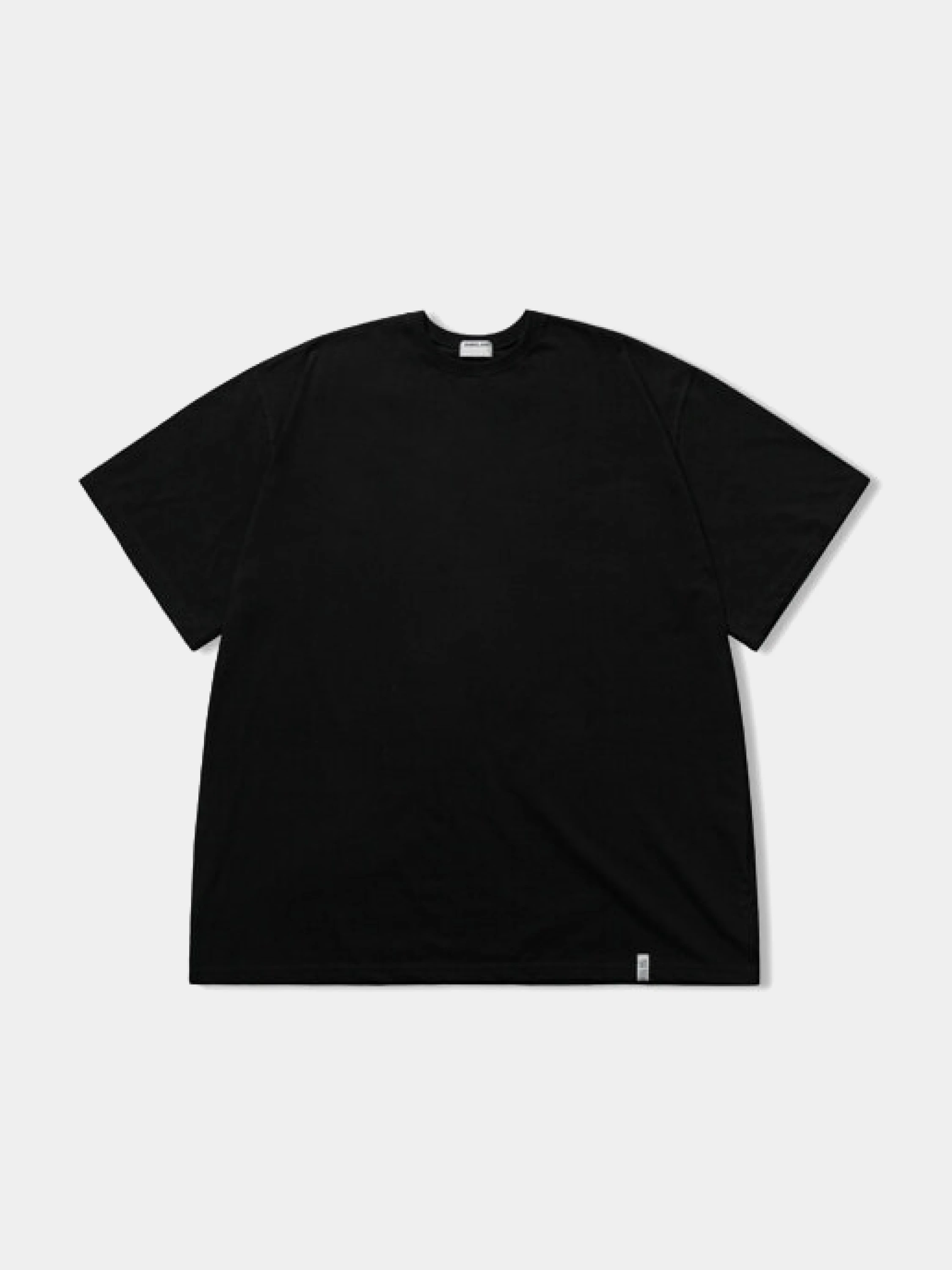 Футболка ANGLAN Layered Essential Label Half Tee Black