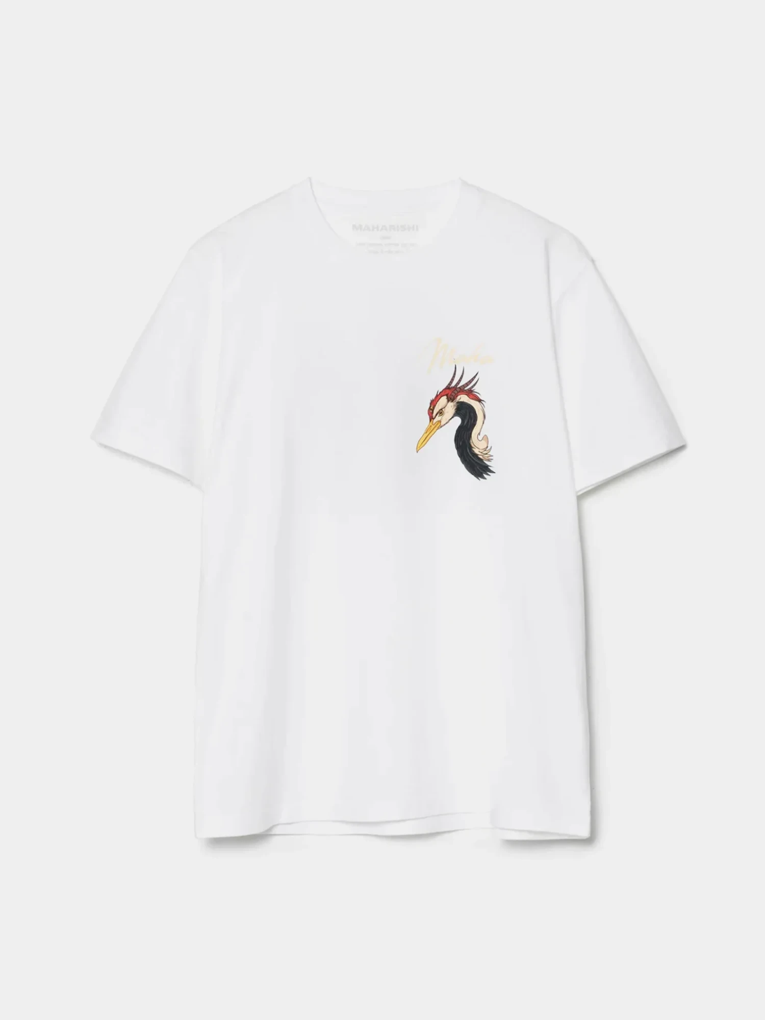 Футболка MAHARISHI 1580 Year Of The Crane White