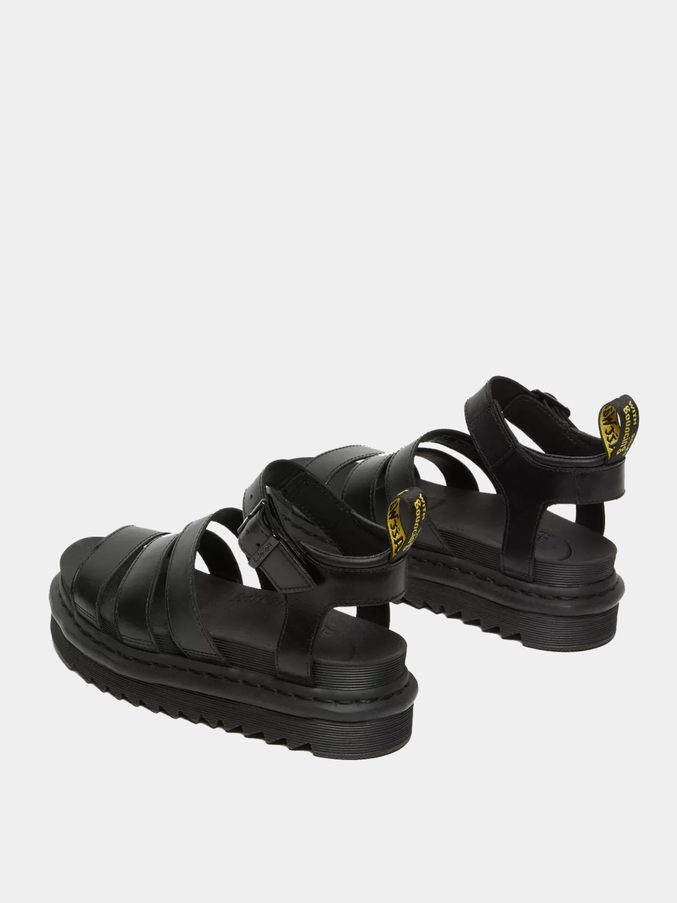 Сандалии Dr. Martens Blaire Brando Leather Black