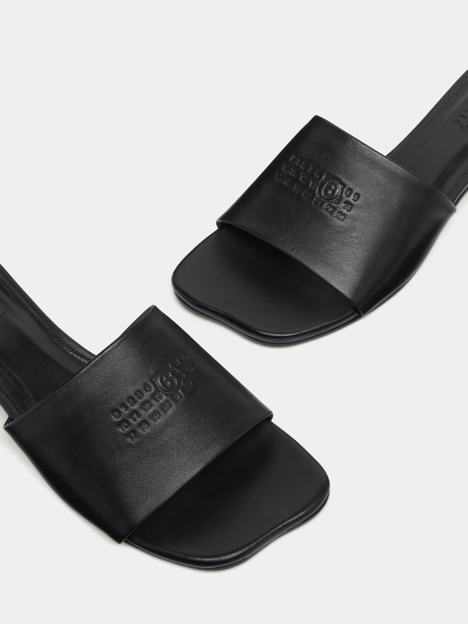Женские сандалии MM6 Maison Margiela Anatomic Black