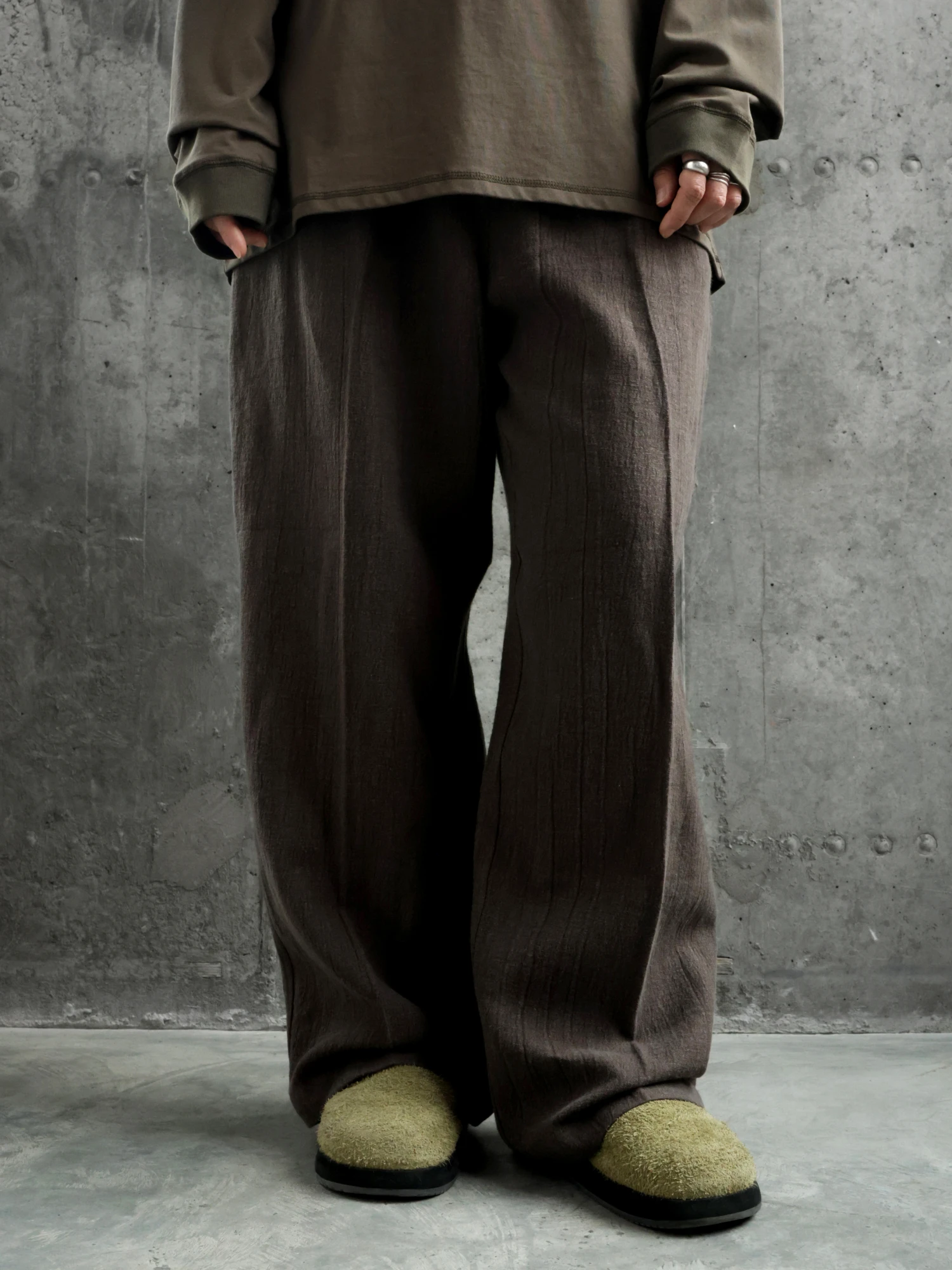 Женские брюки Satta Wide Leg Tailored Trouser Charcoal