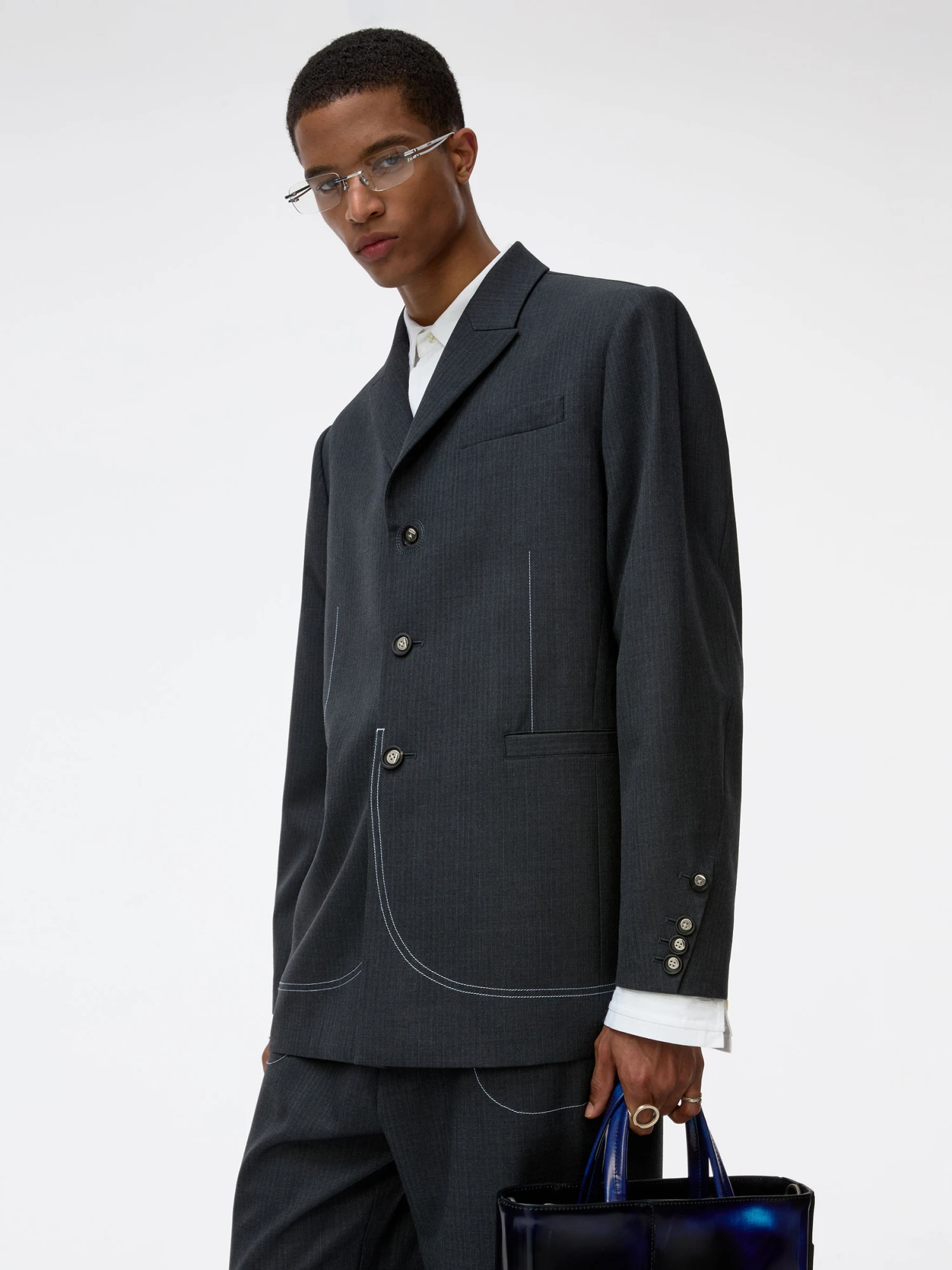 Блейзер ADERERROR Blazer Product. 8 Grey