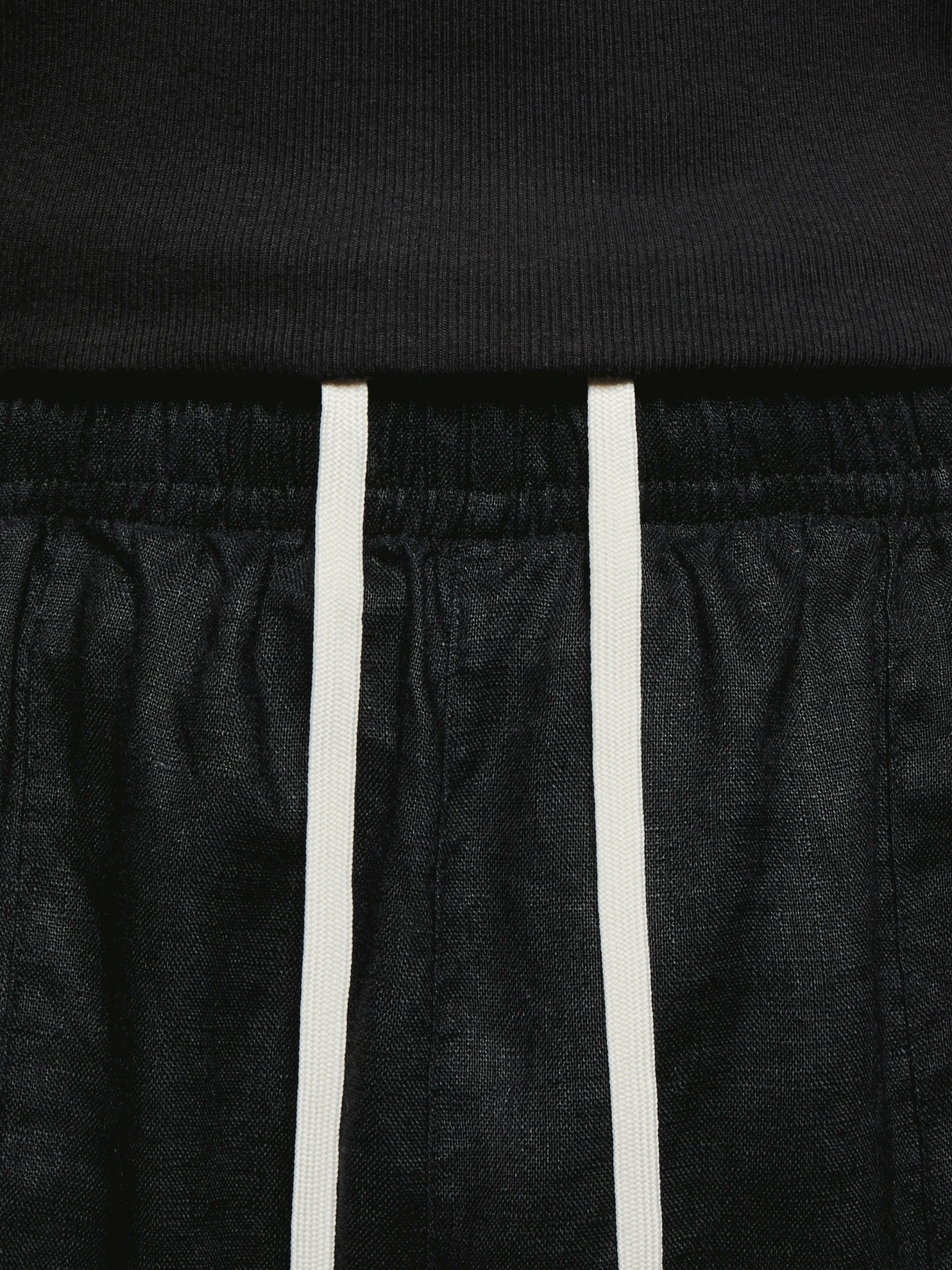 Брюки MKI MIYUKI ZOKU Linen Wide Leg Black