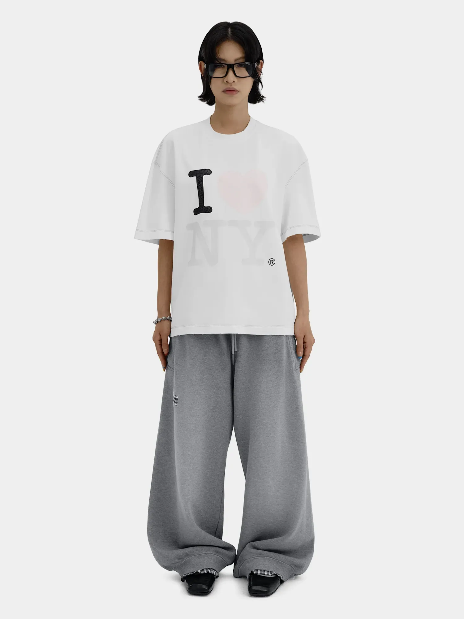 Брюки MADFRENZY LAYERED Grey