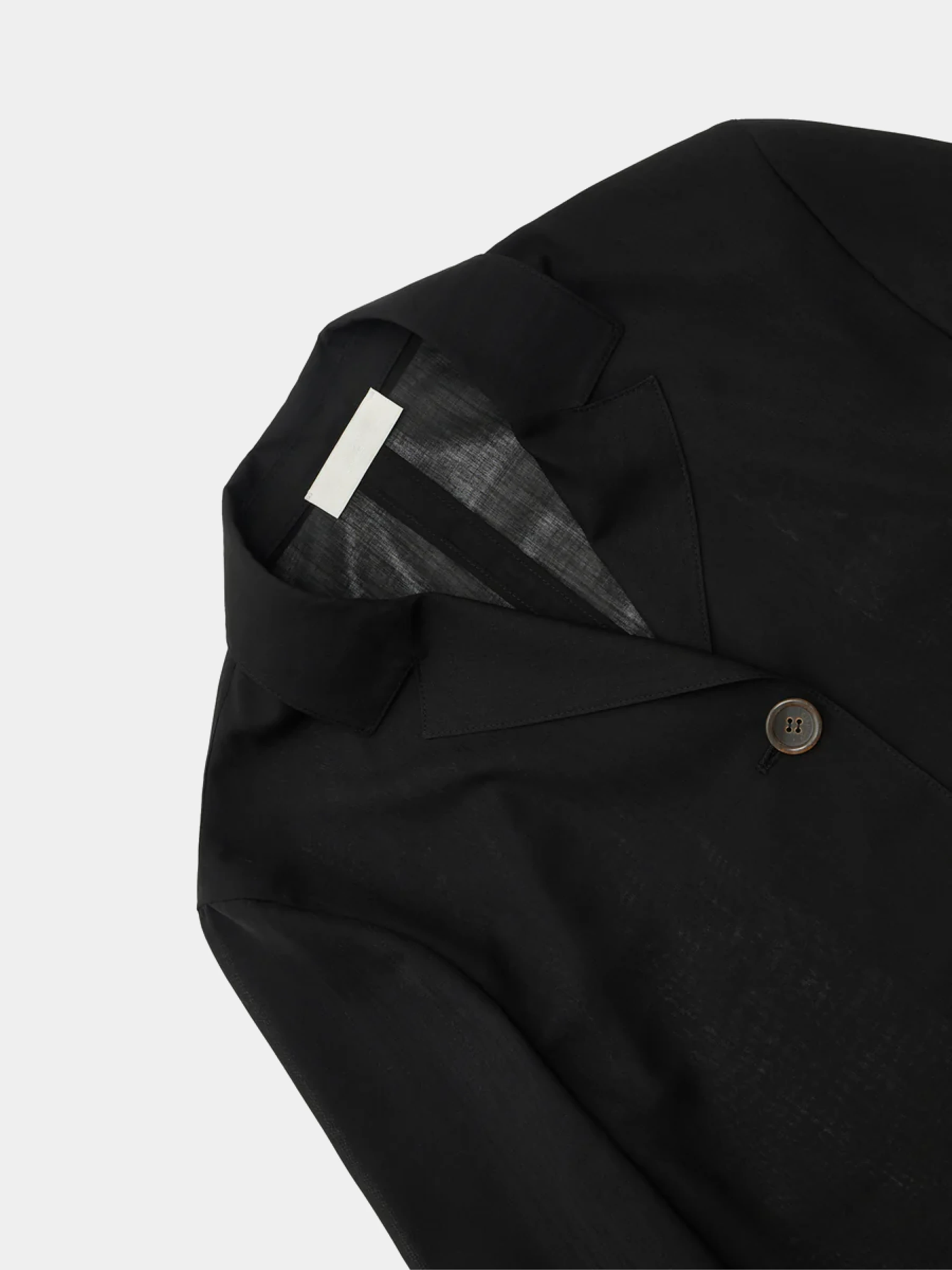 Женский пиджак AMOMENTO Sheer Crop Jacket Black