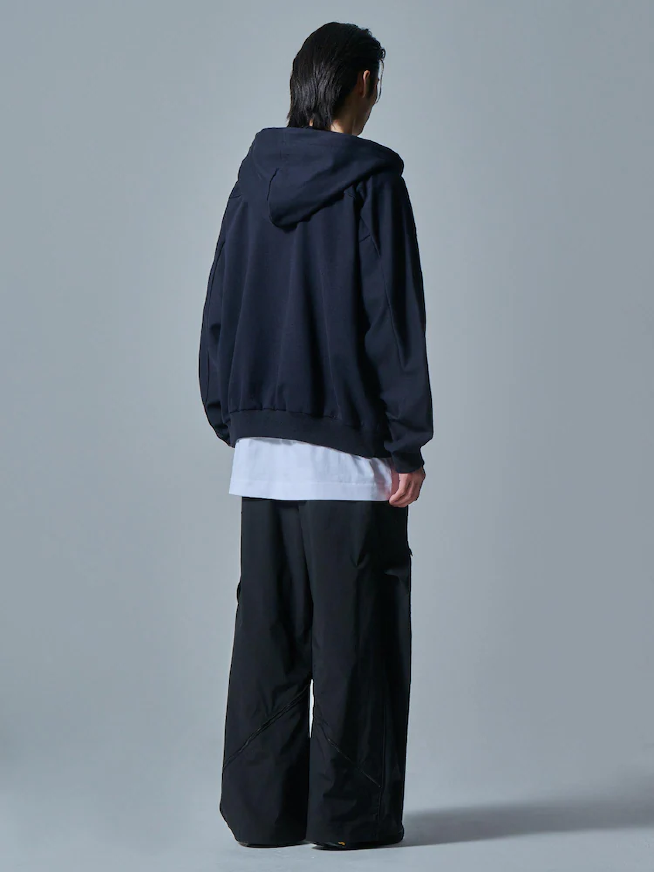 Зип-худи JUUN.J Essential Jersey Hooded Navy