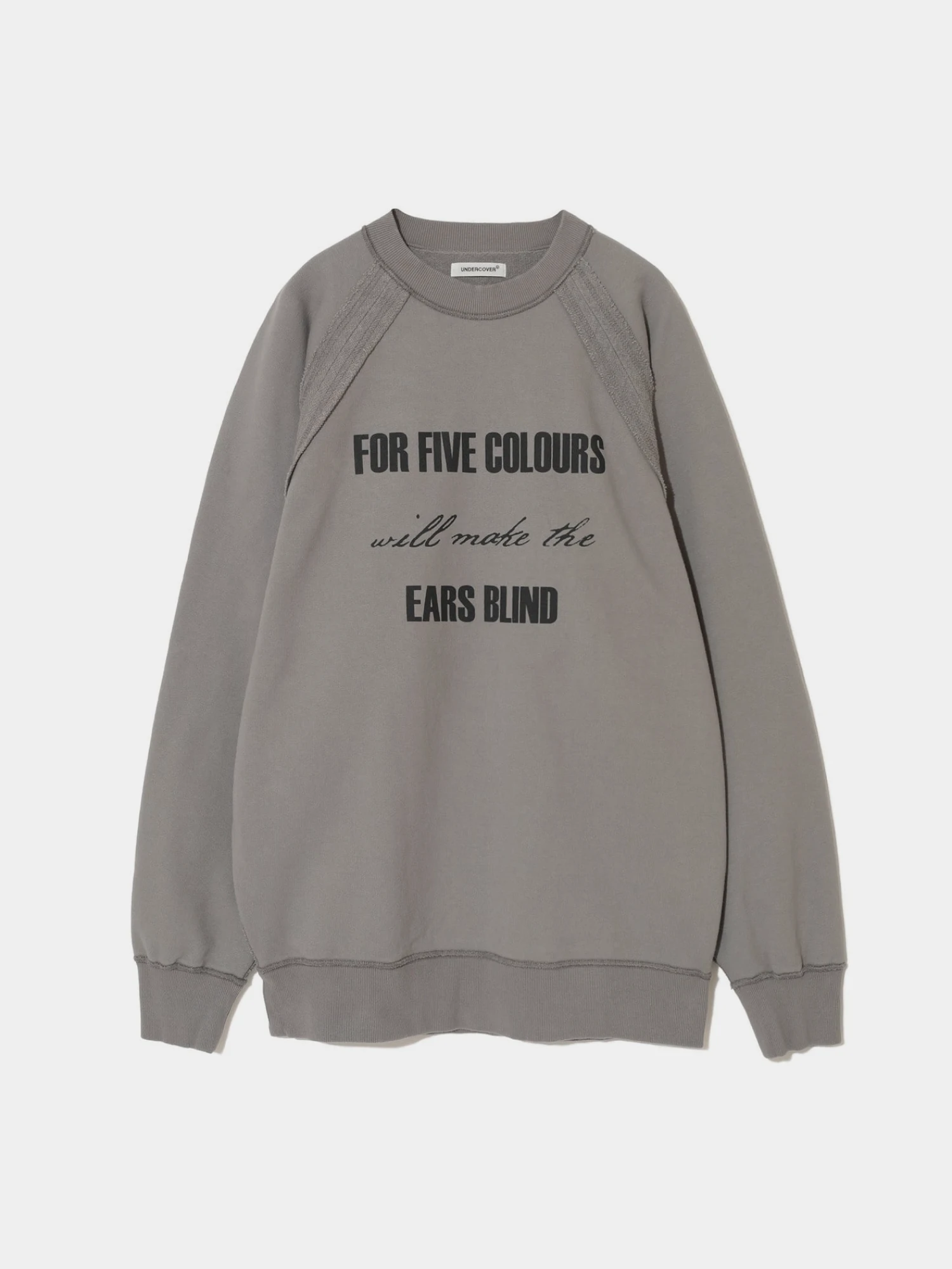 Свитшот UNDERCOVER Reversible Graphic Print Gray