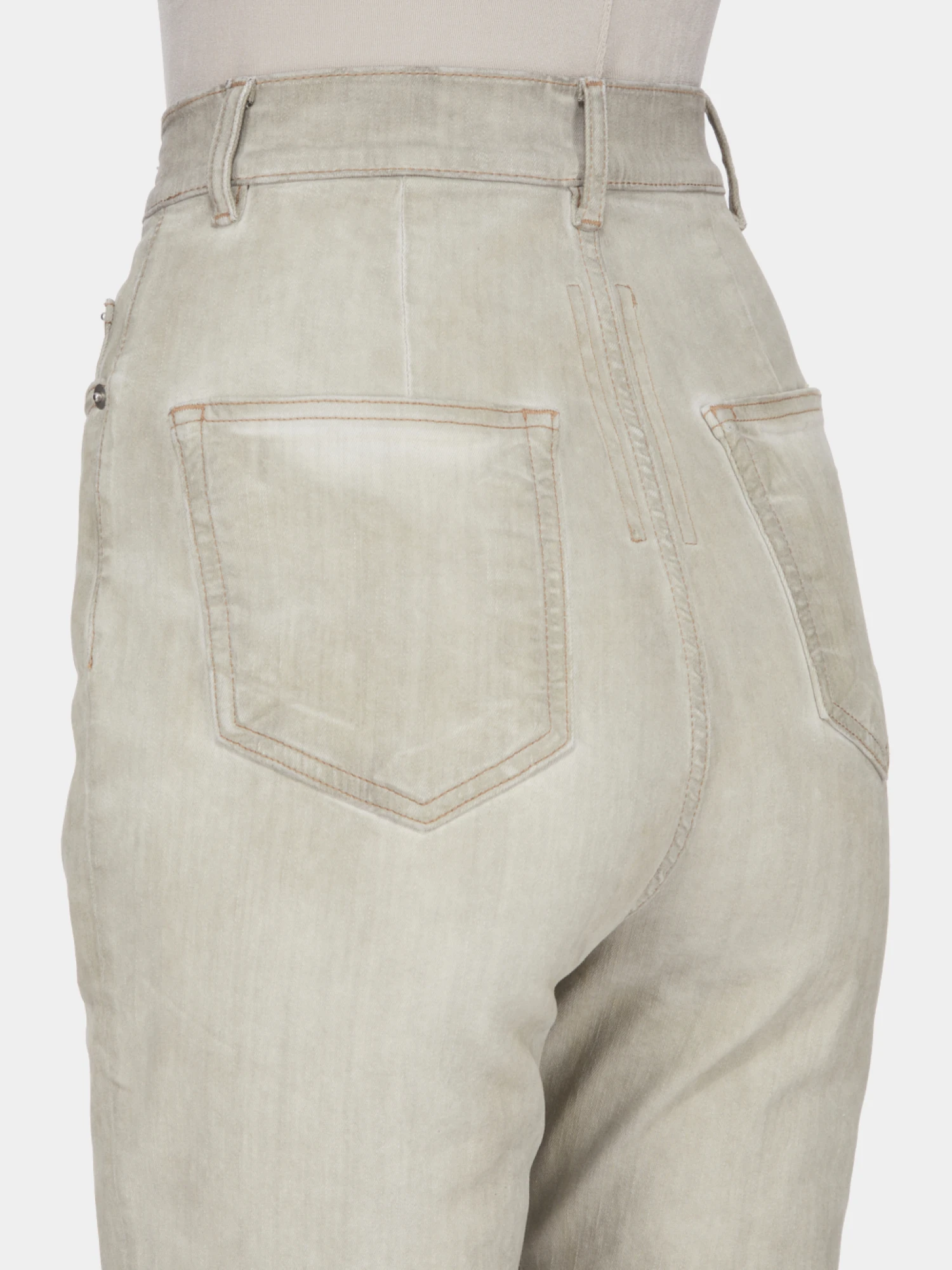 Женские джинсы RICK OWENS DRKSHDW Bolan Bootcut Sand