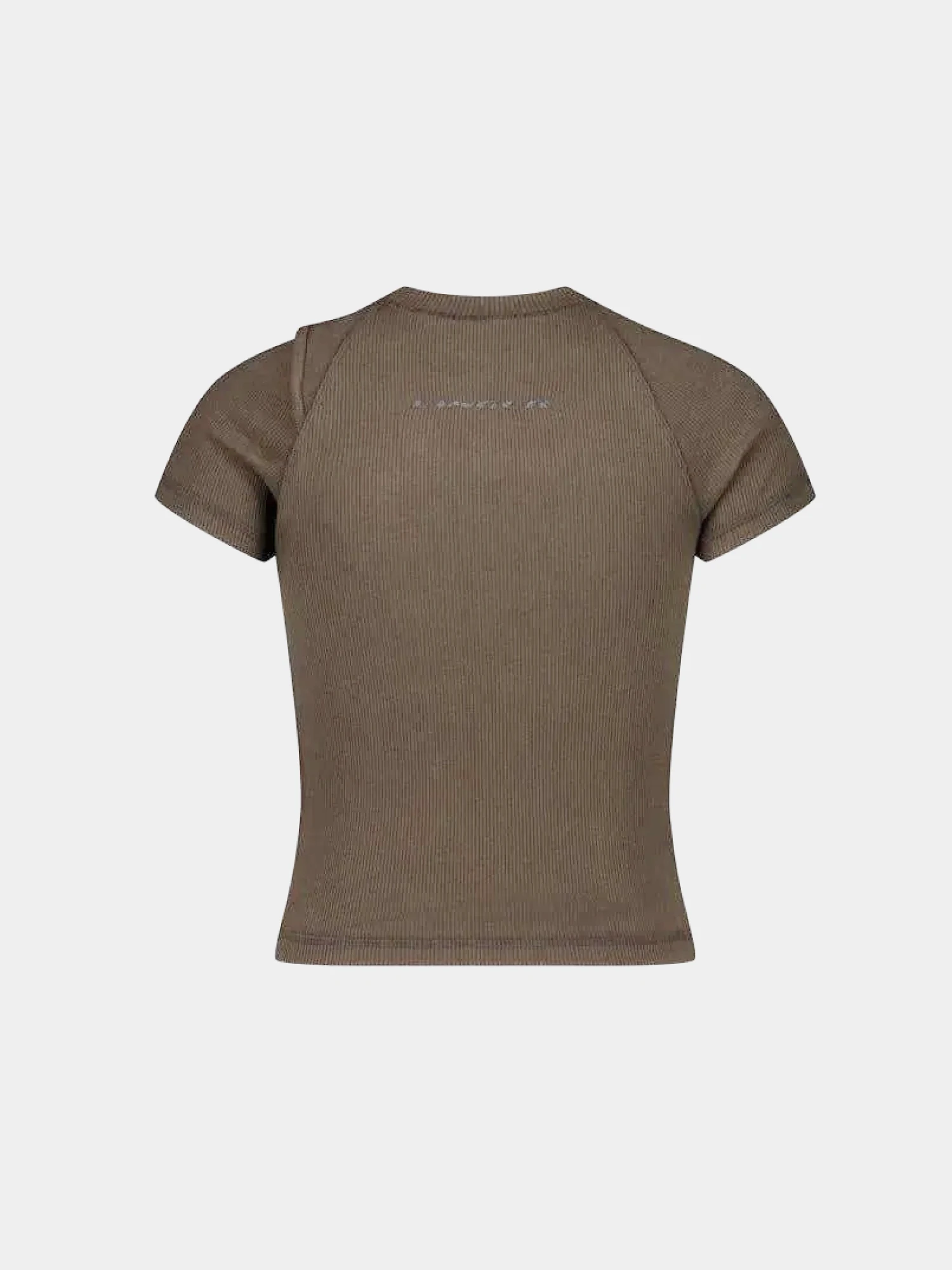 Женская футболка Ottolinger Deconstructed Rib Sand