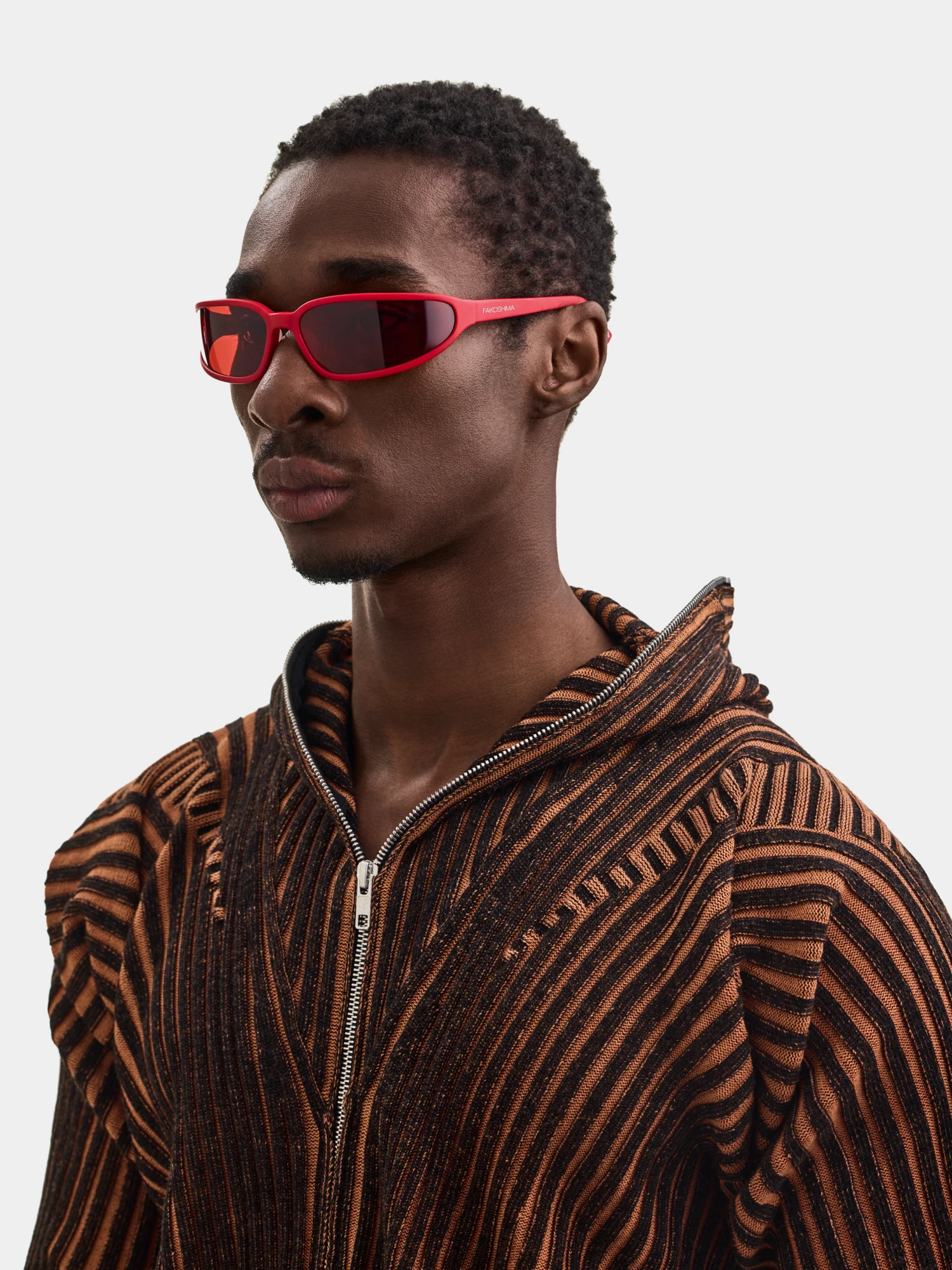 Очки Studio Slow X FAKOSHIMA Brooks Matte Red