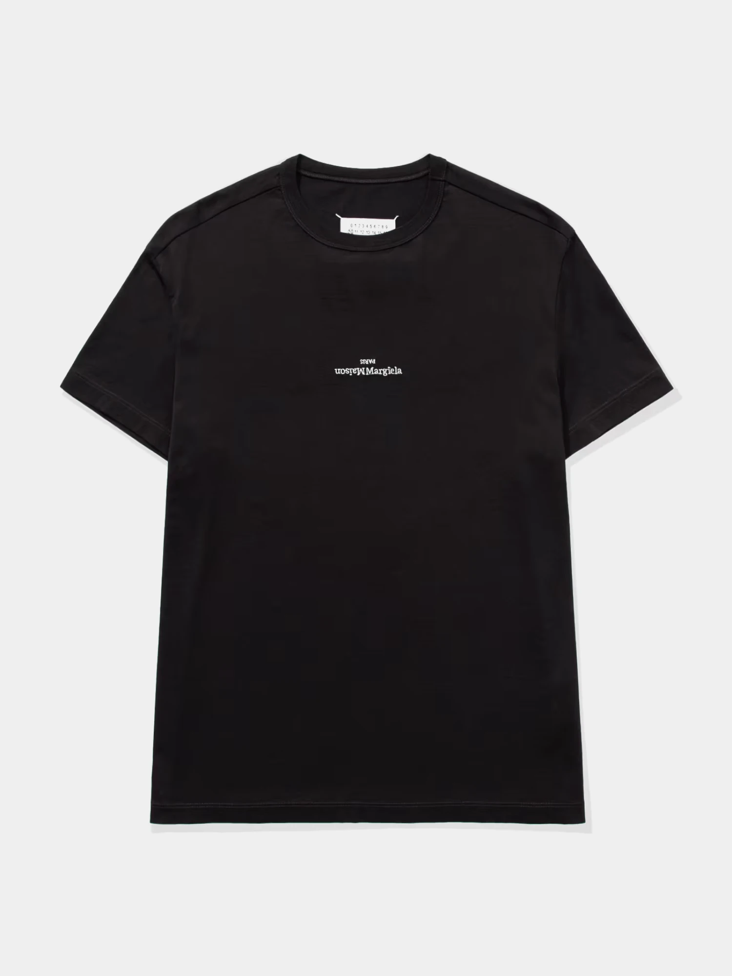 Футболка Maison Margiela Distorted Logo Black